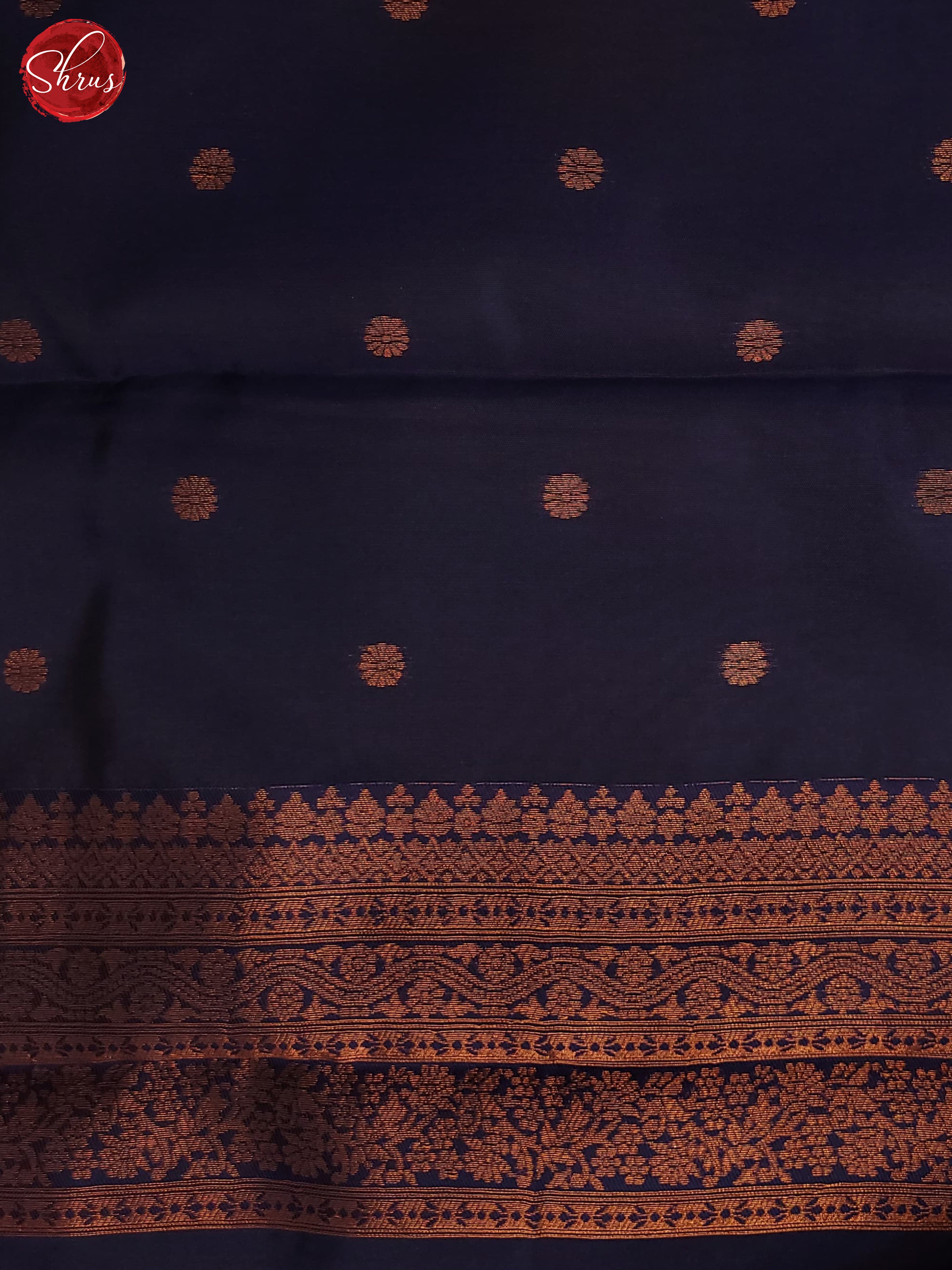 Green & Blue - Semi Kanchipuram Saree - Shop on ShrusEternity.com