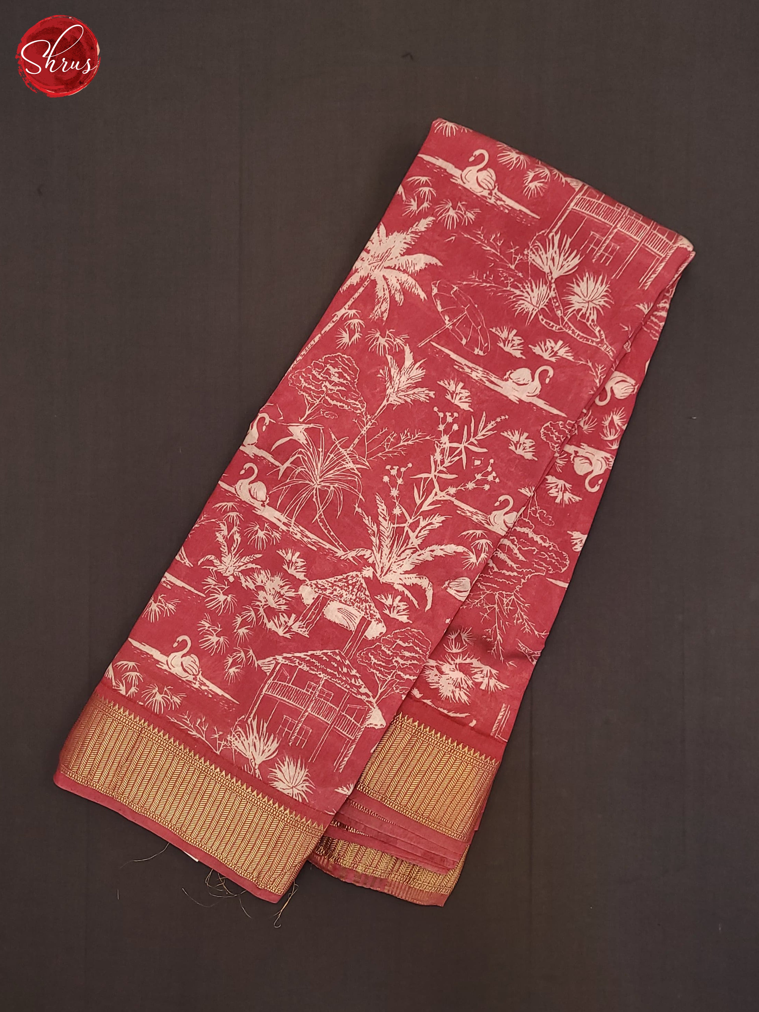 Pink(Single tone) - Art Modal Saree - Shop on ShrusEternity.com