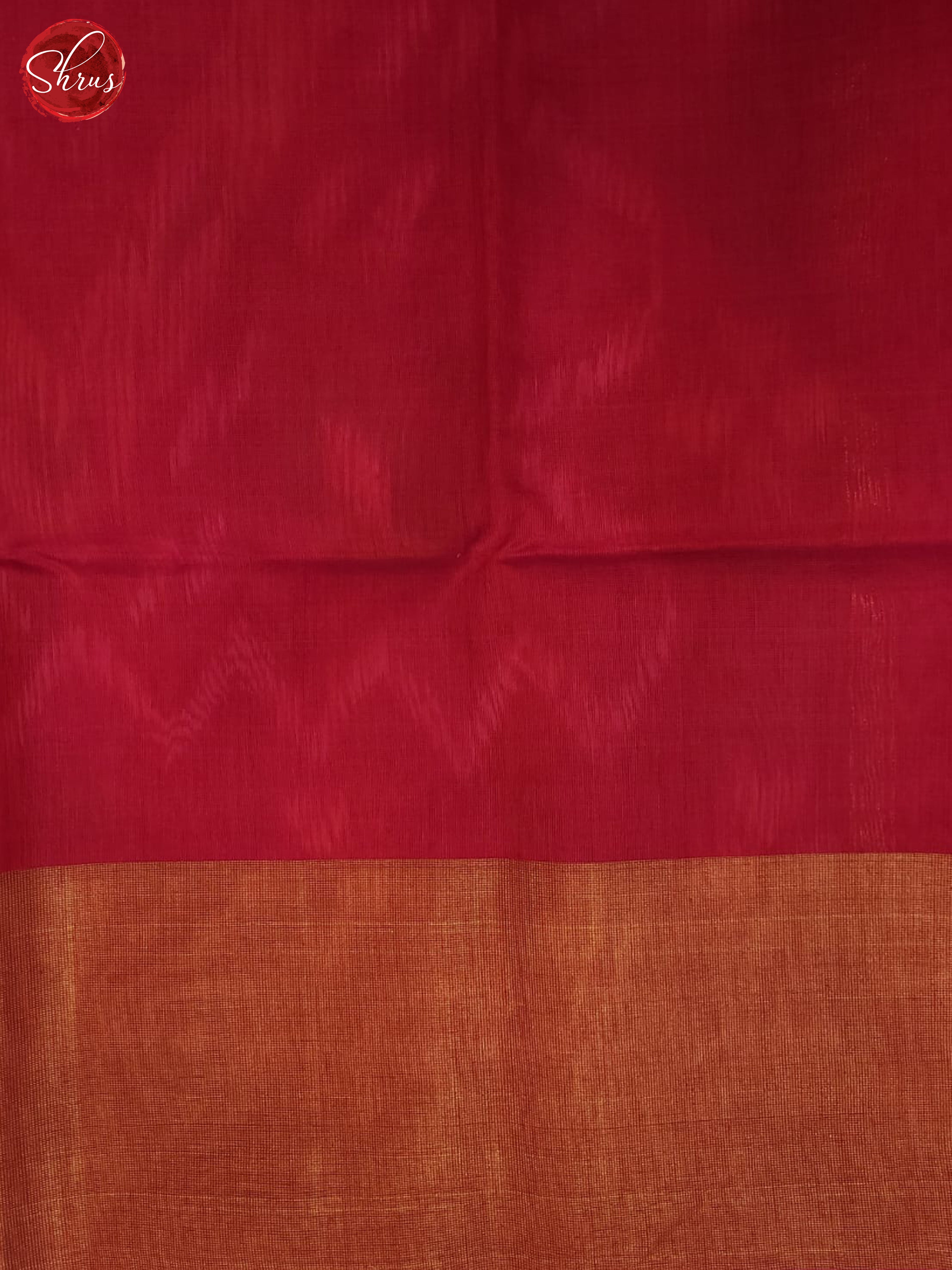 Green and pink-Pochampally Silk Cotton Saree - Shop on ShrusEternity.com