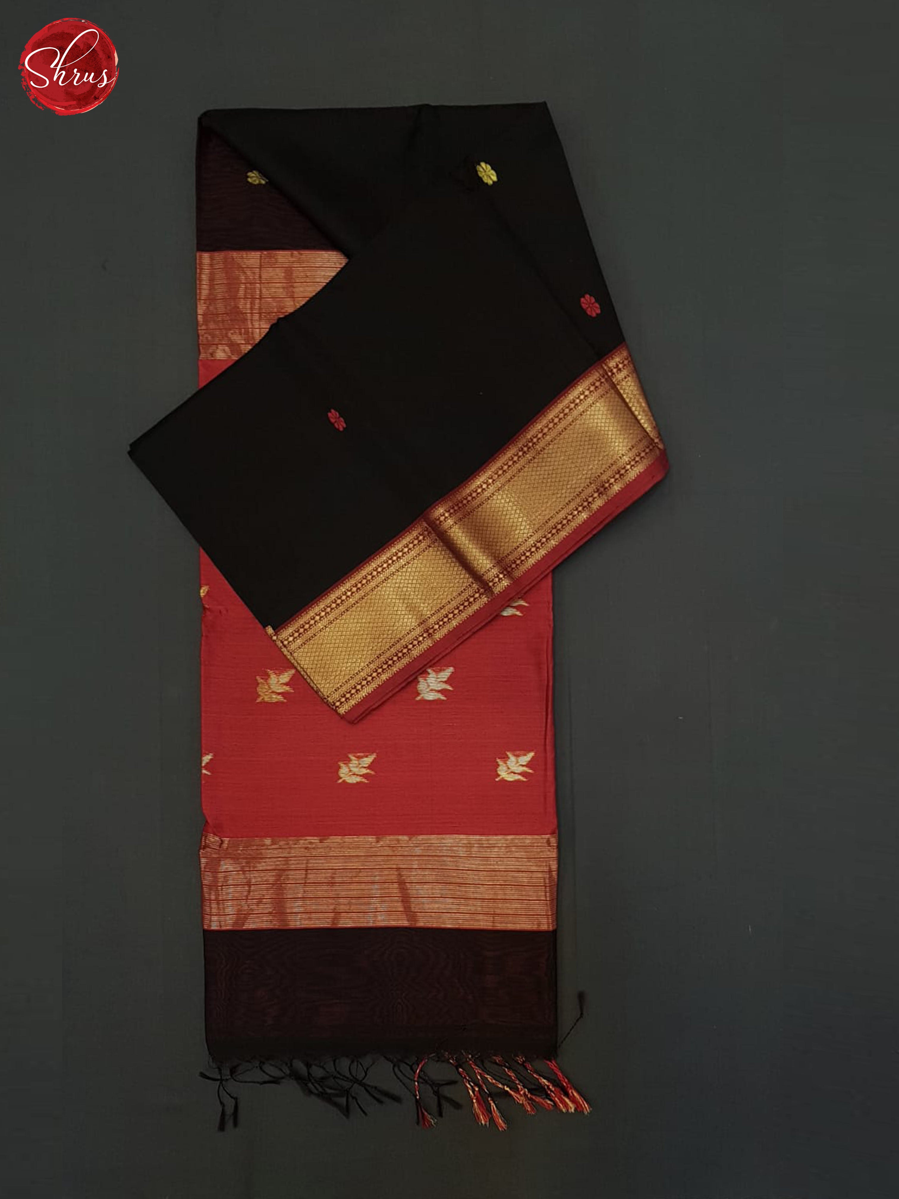 BJS06679 - Maheshwari silkcotton Saree - Shop on ShrusEternity.com