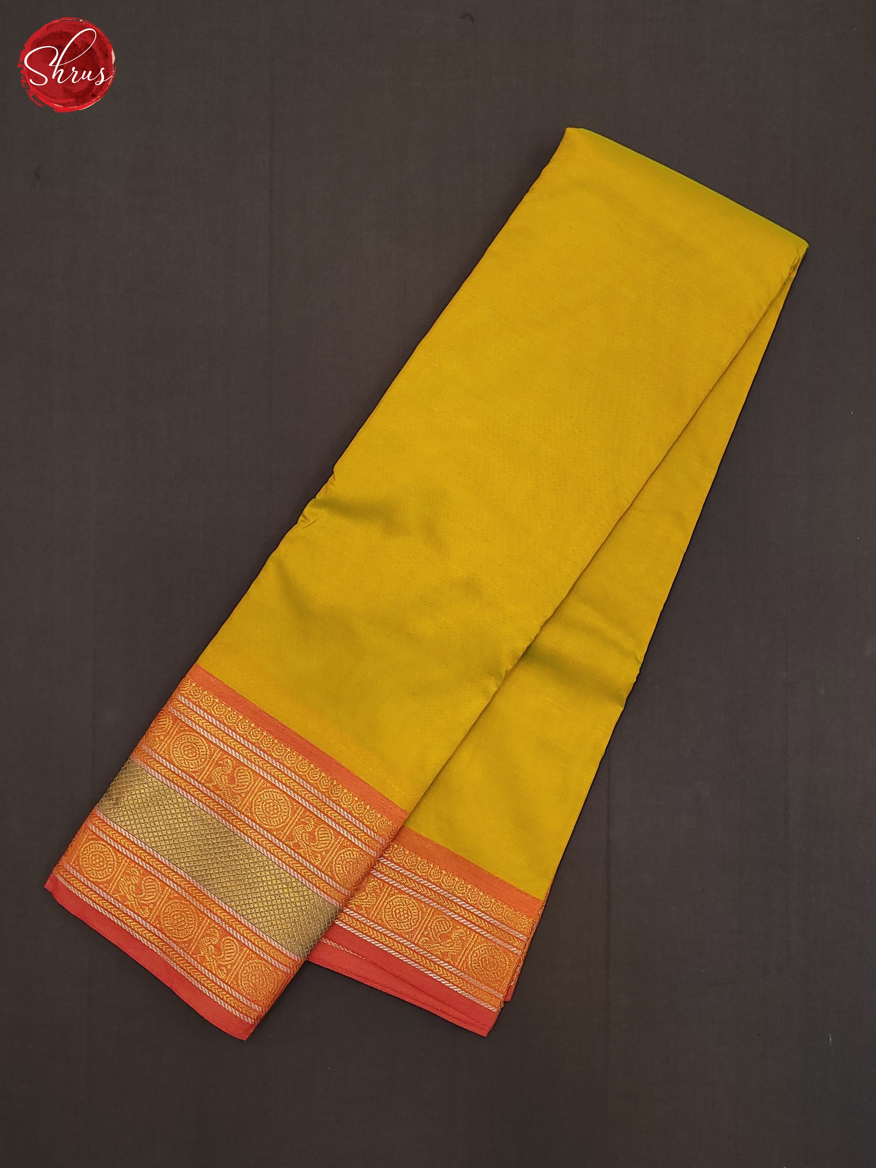 Green & Pink - Silkcotton-halfpure Saree - Shop on ShrusEternity.com