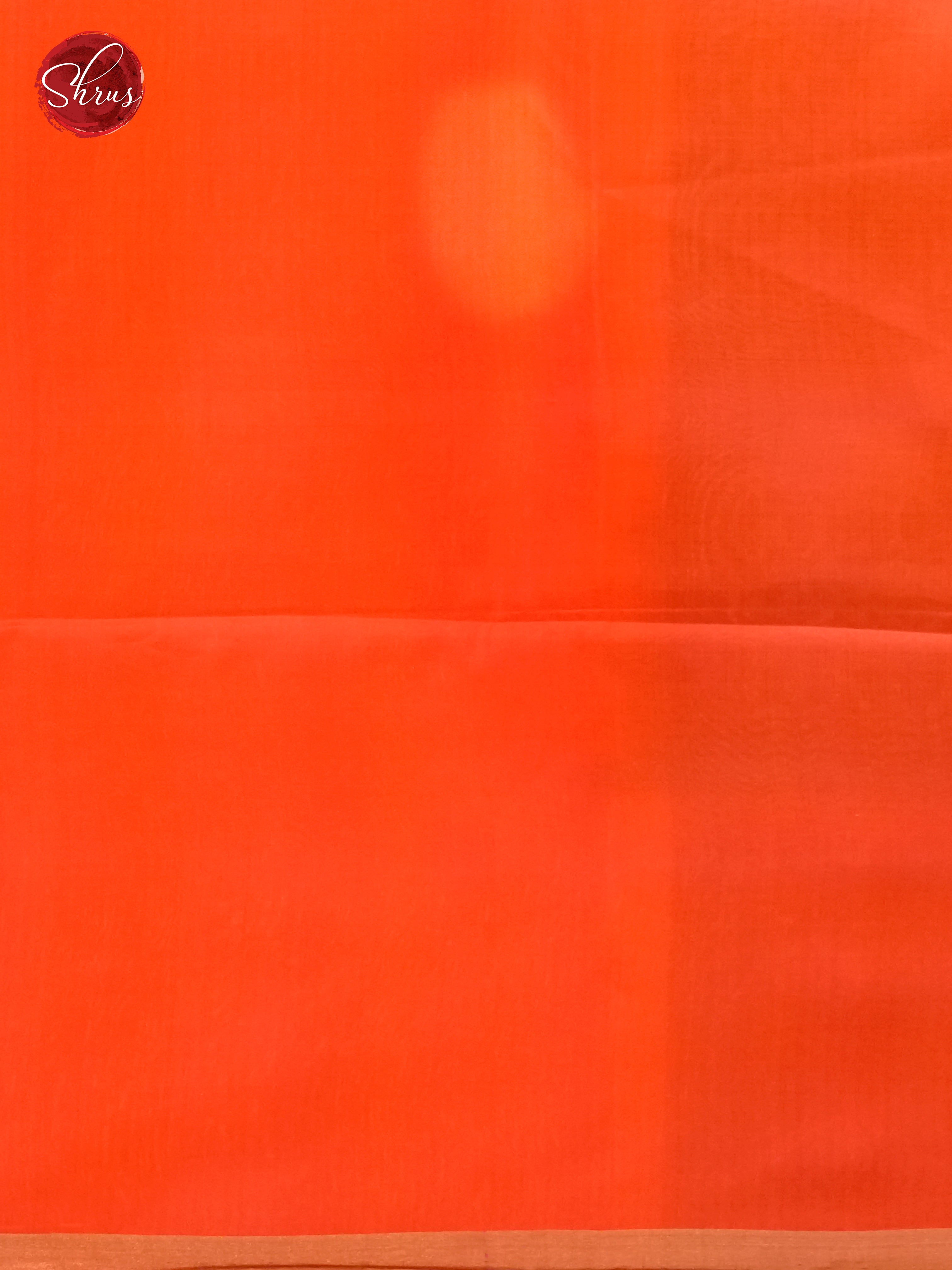 Green & Orangish Pink - Soft Silk Saree - Shop on ShrusEternity.com