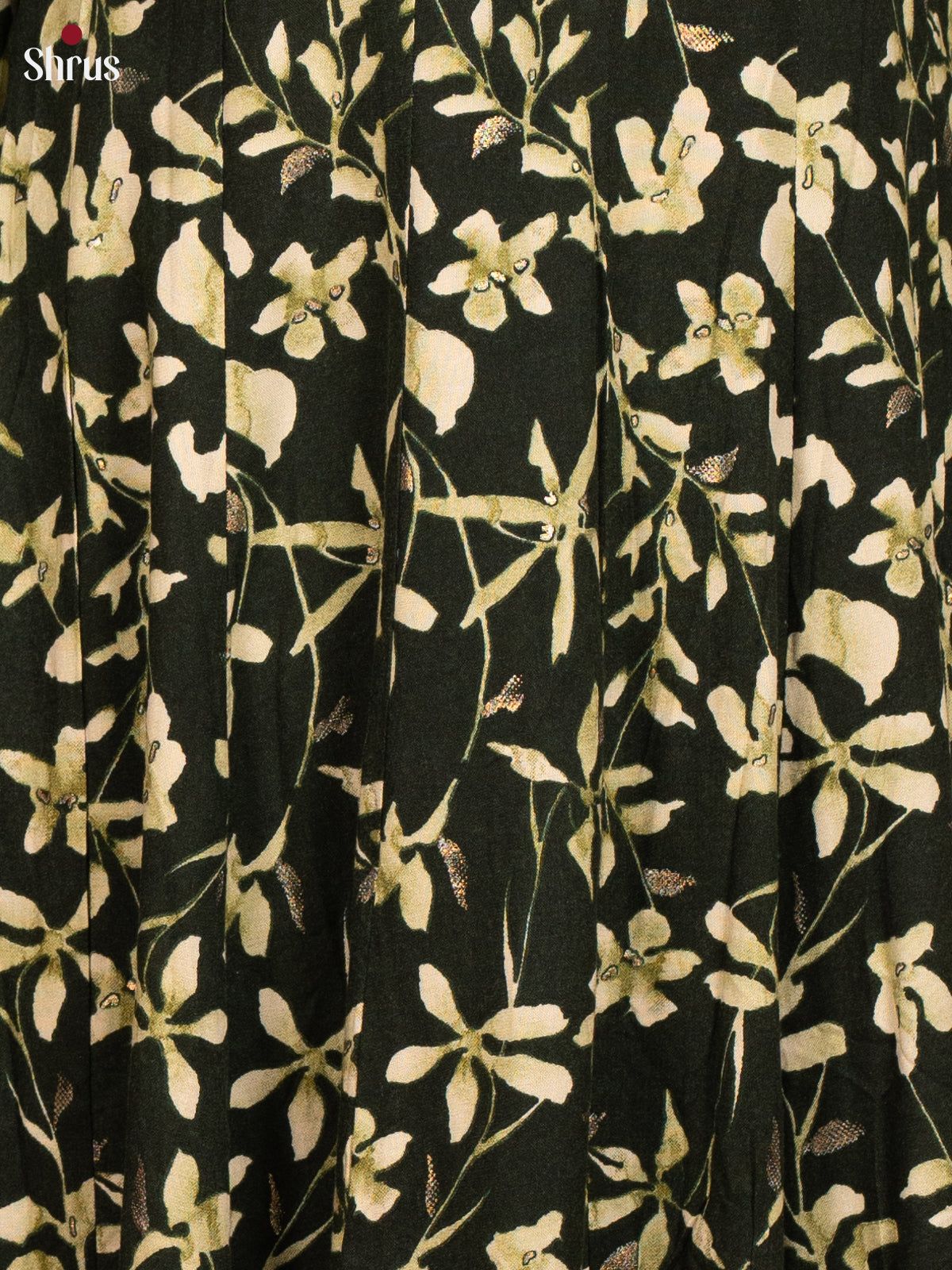 Green - Anarkali Readymade Kurti - Shop on ShrusEternity.com