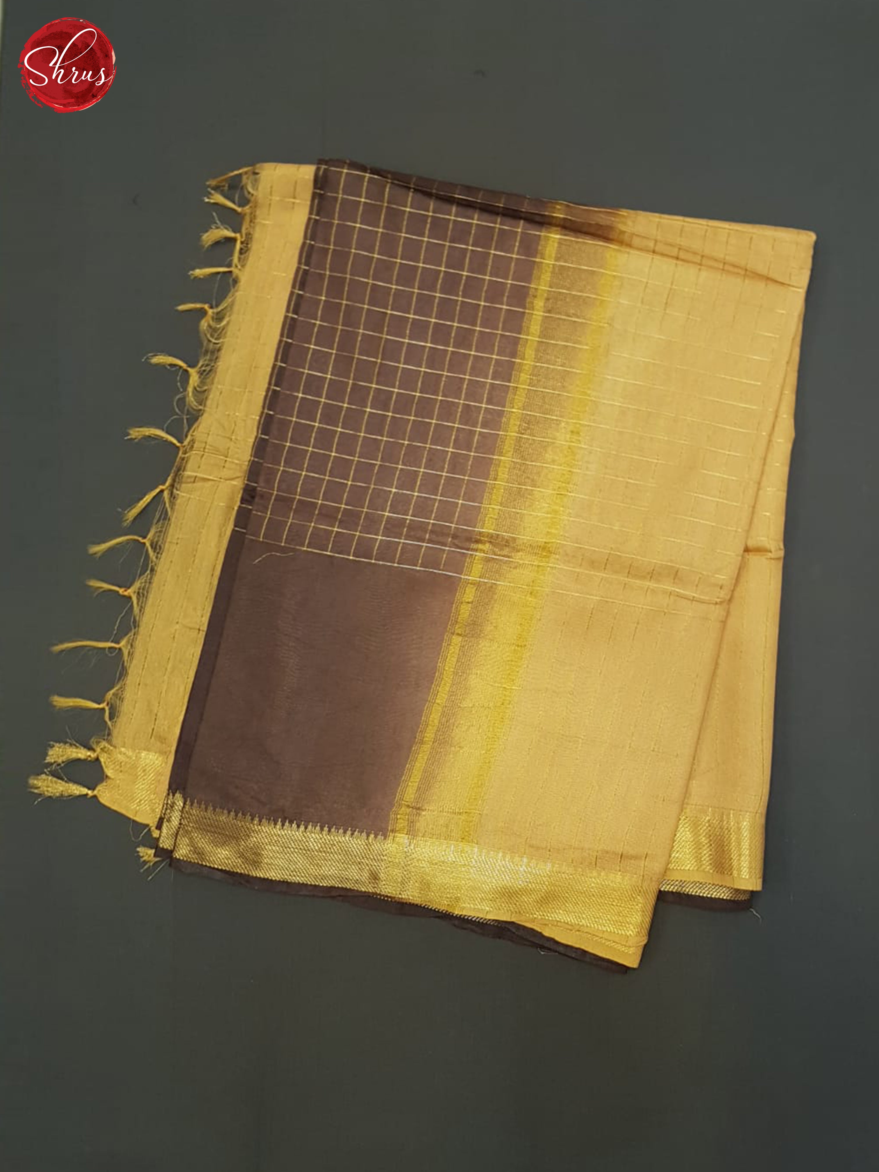 BJS09164 - Semi Tussar Saree - Shop on ShrusEternity.com