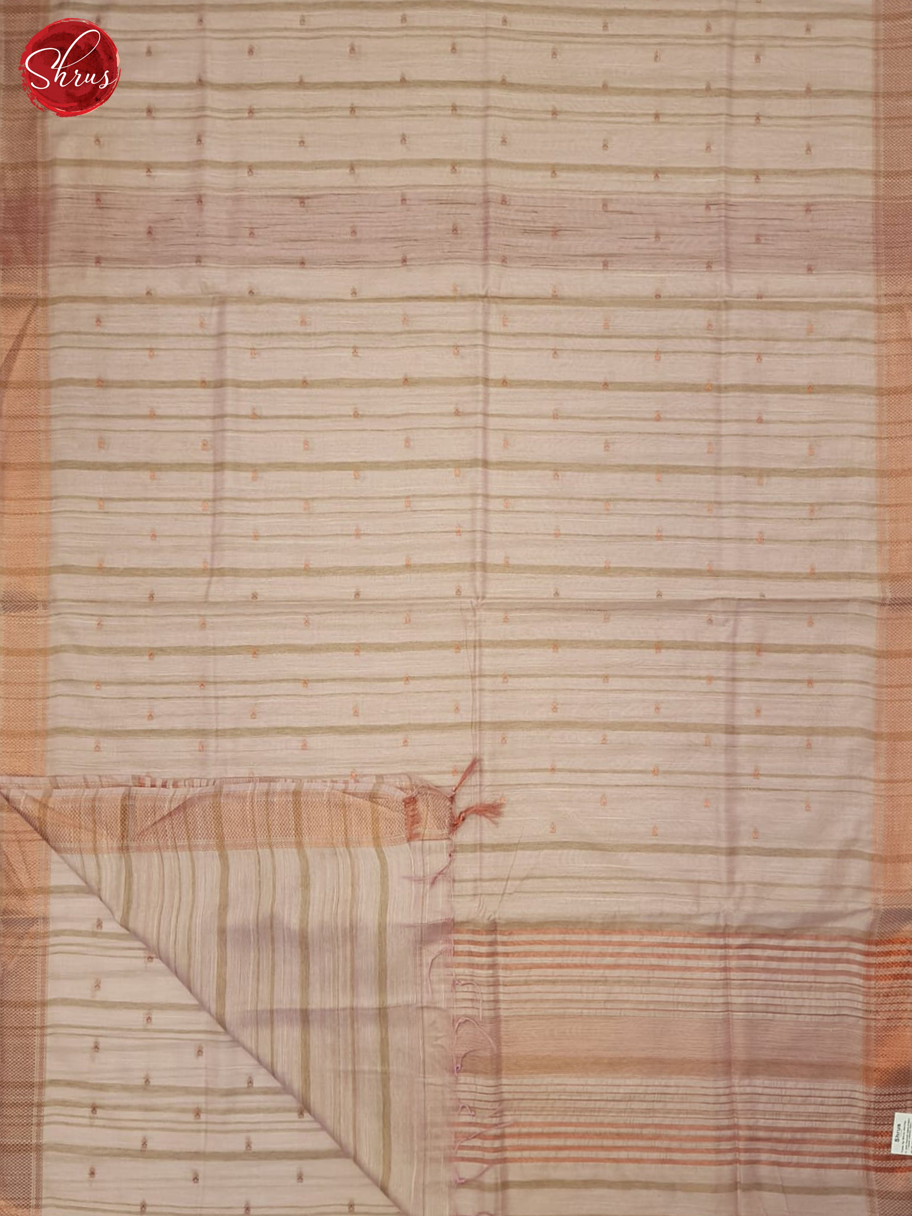 Light Pink(Single Tone) - Semi Tussar Saree - Shop on ShrusEternity.com