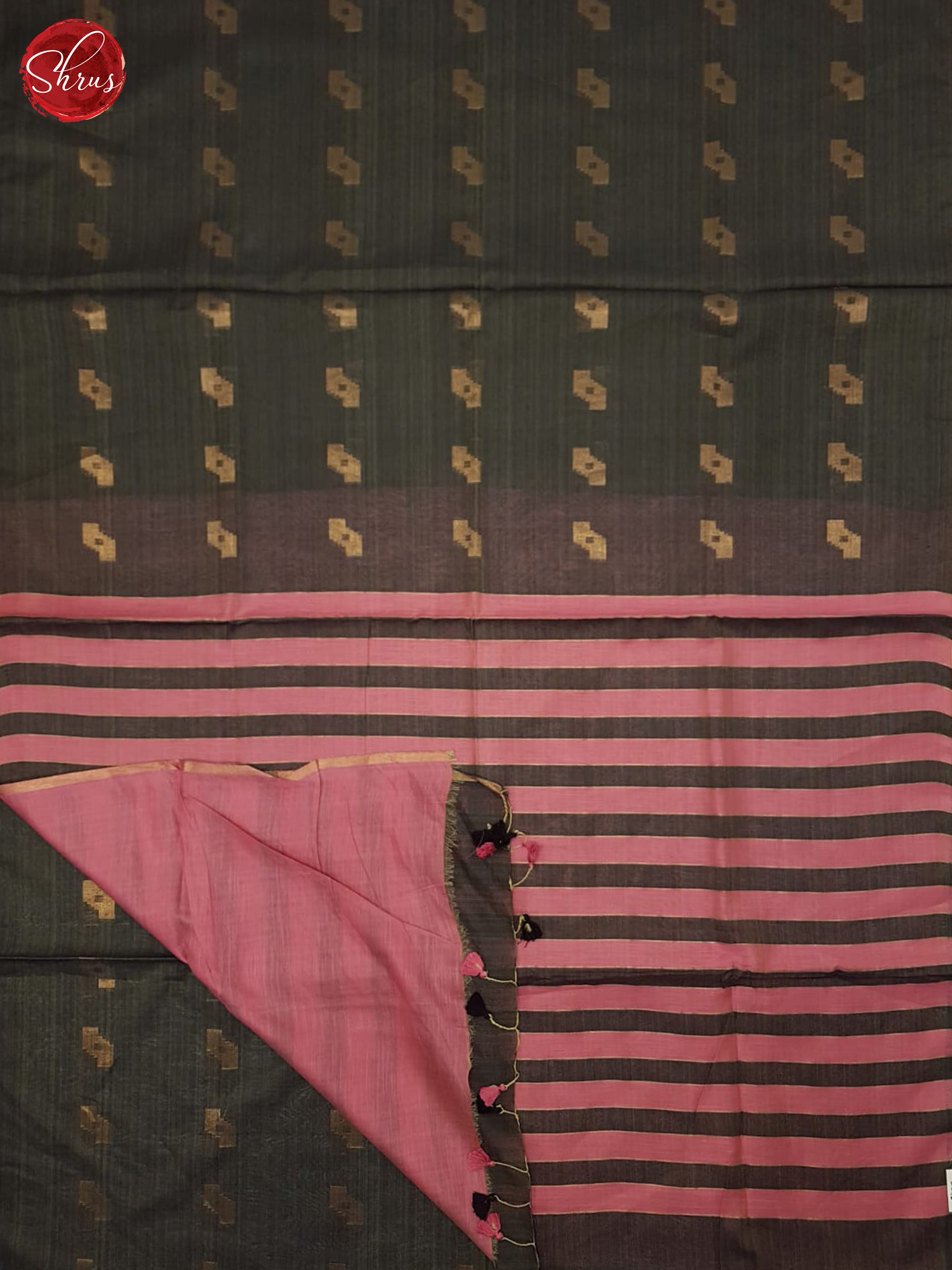 BJS09435 - Semi Tussar Saree - Shop on ShrusEternity.com