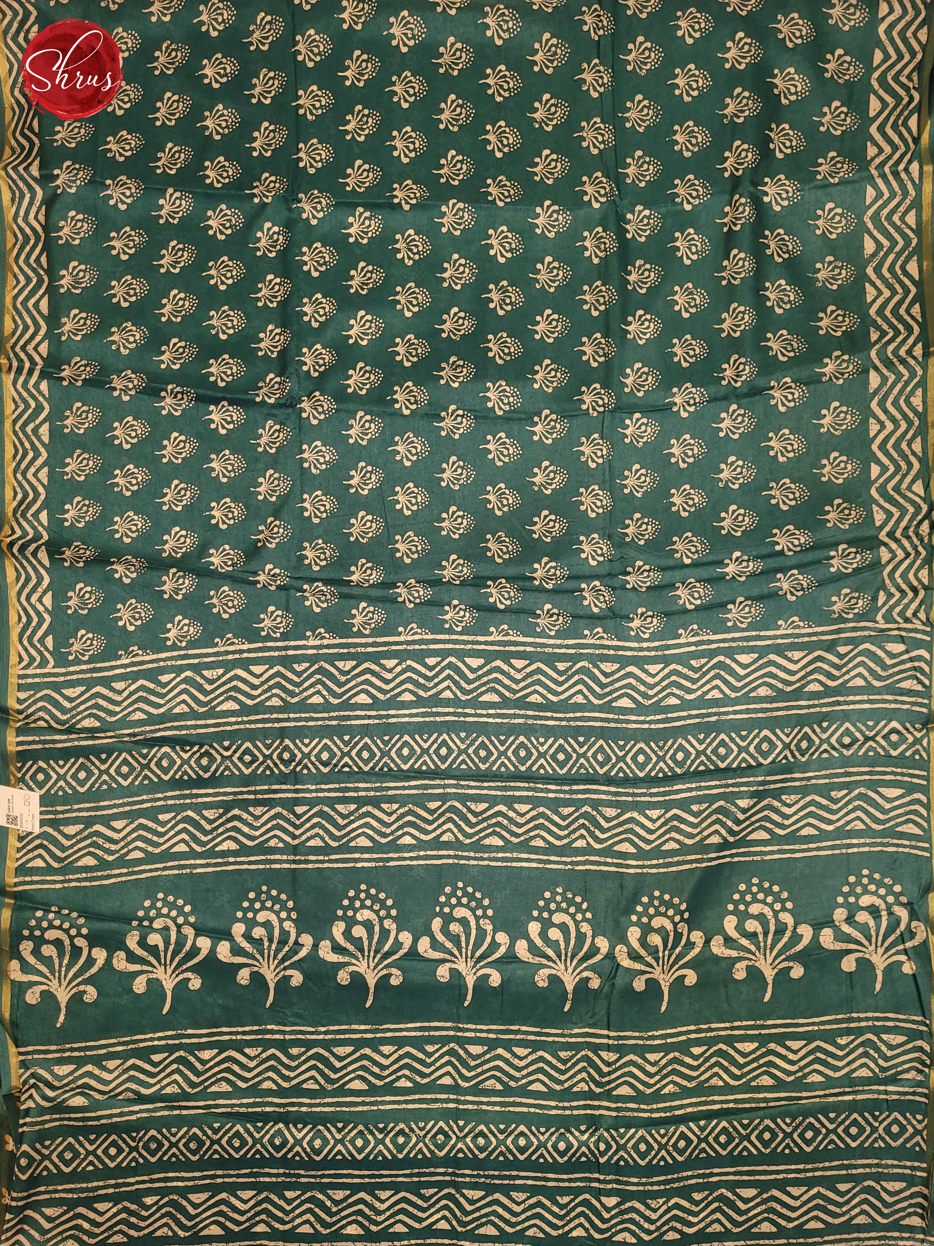 Pastel Green(Singe Tone) - Semi Crepe Saree - Shop on ShrusEternity.com