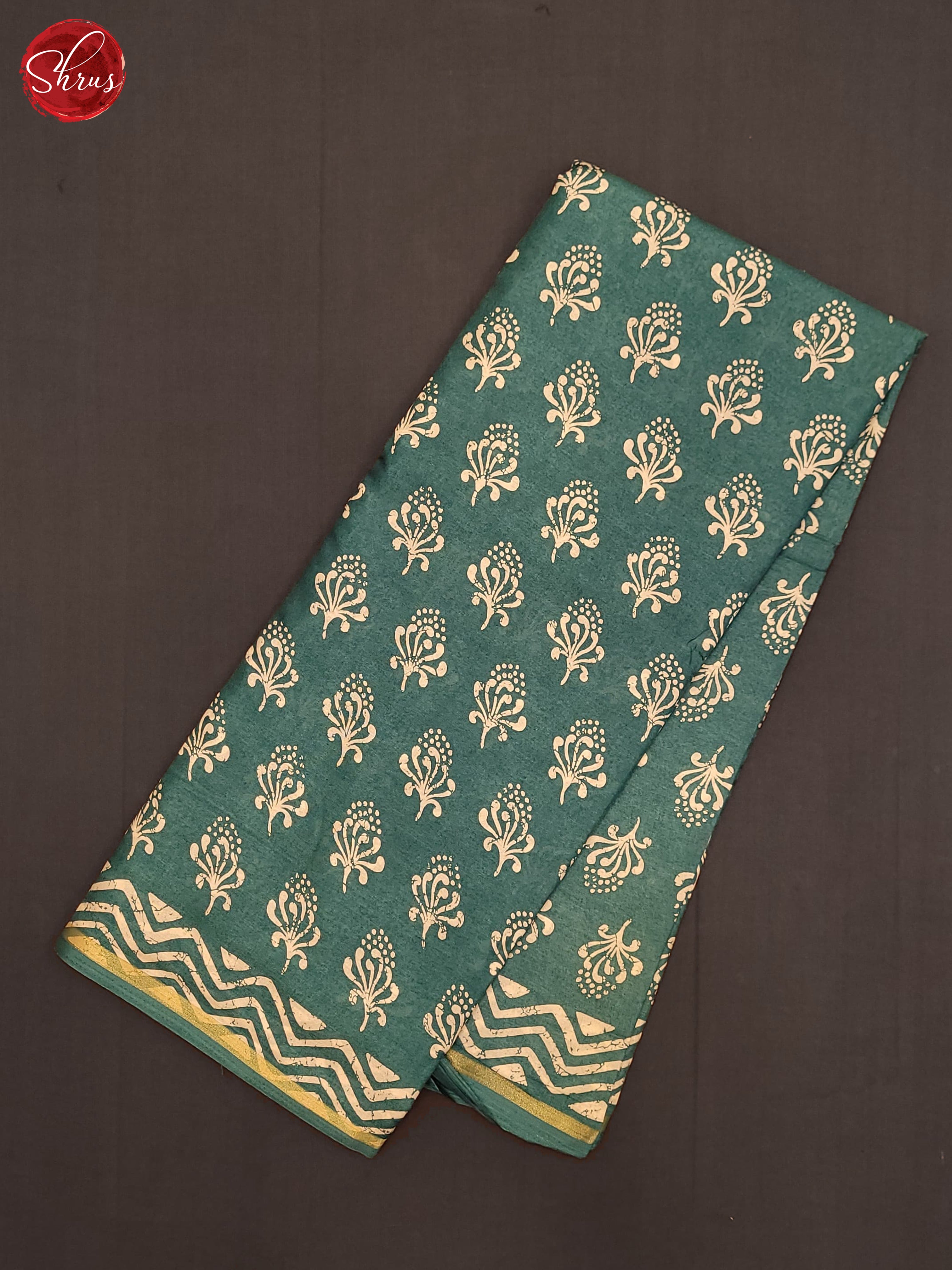 Pastel Green(Singe Tone) - Semi Crepe Saree - Shop on ShrusEternity.com