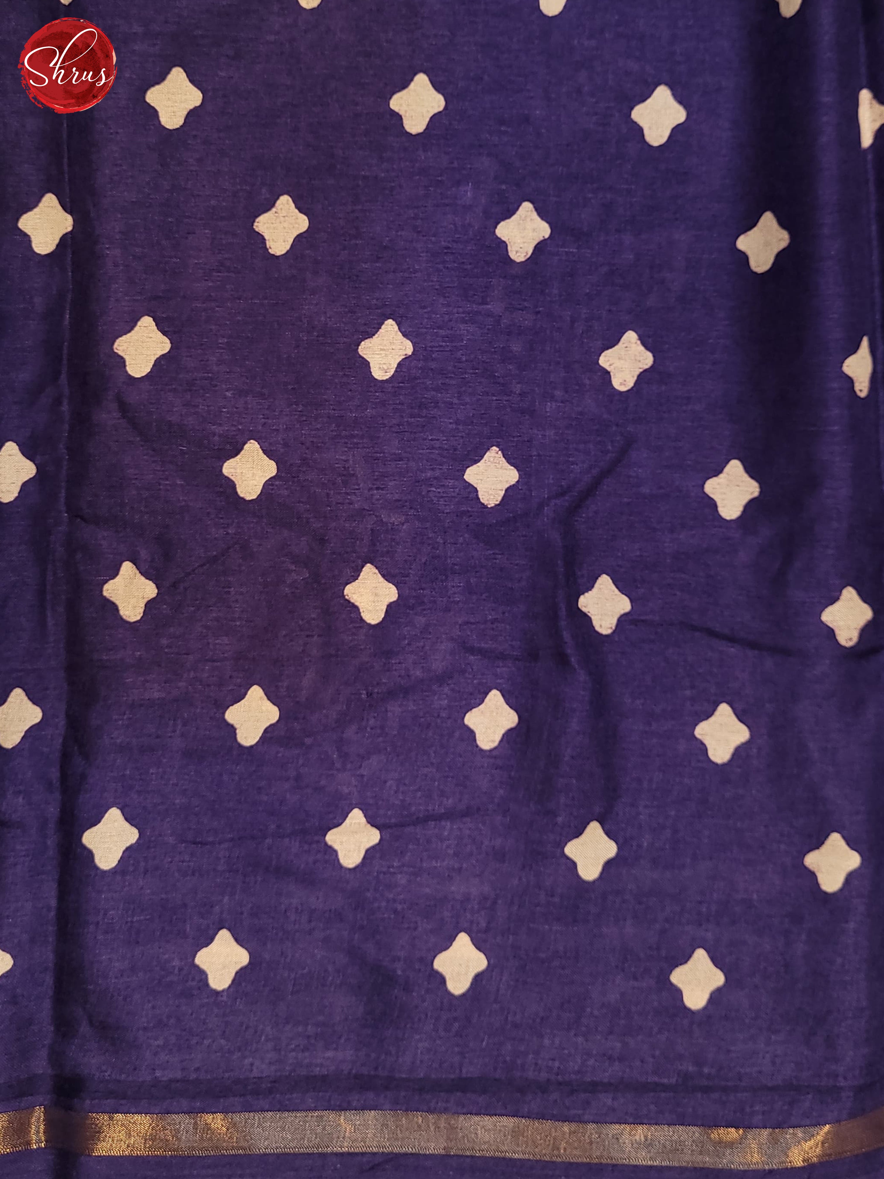 Blue(Single Tone) - Semi Crepe Saree - Shop on ShrusEternity.com