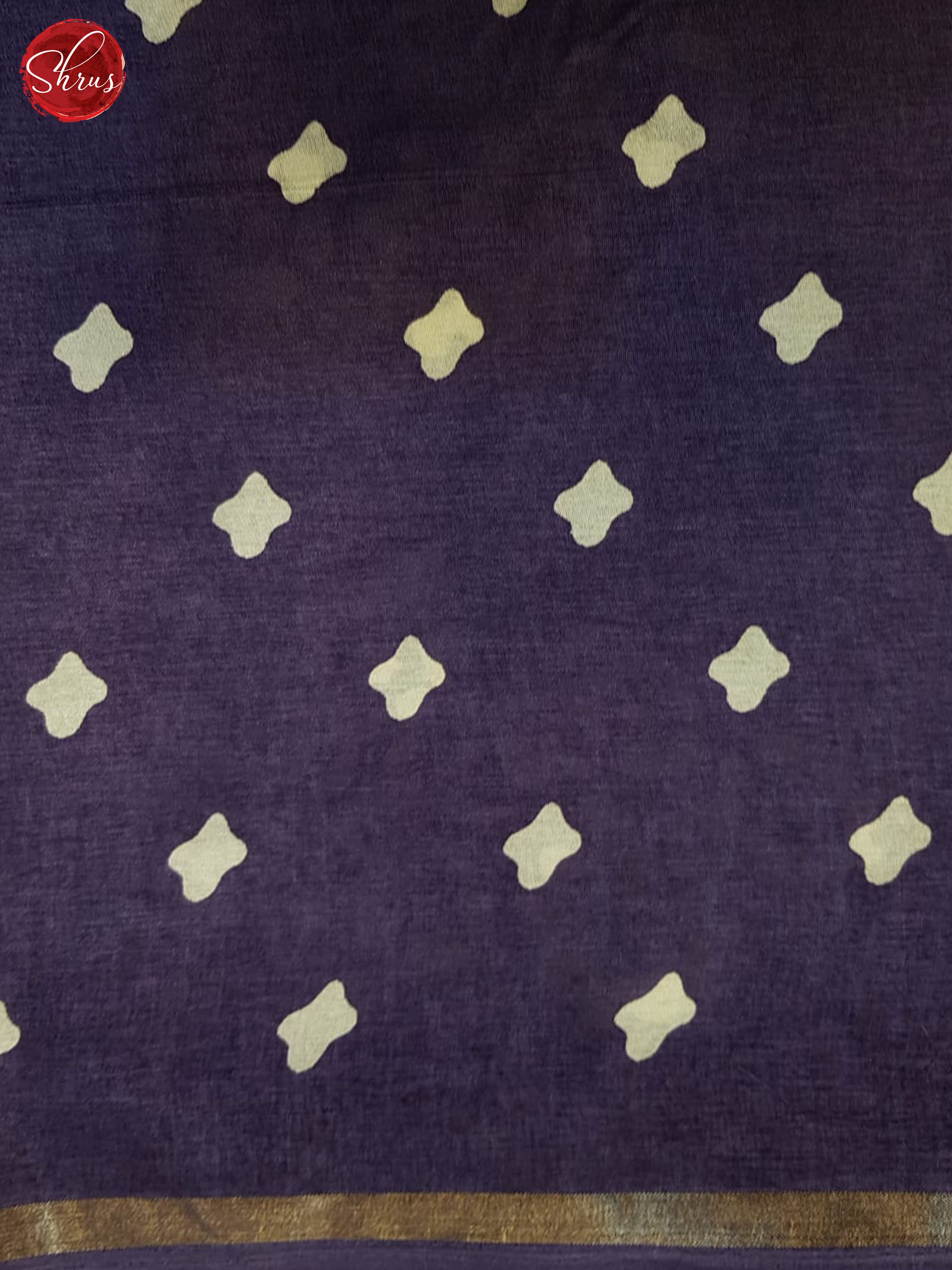 Dusty Violet (Single Tone)- Semi Crepe Saree - Shop on ShrusEternity.com