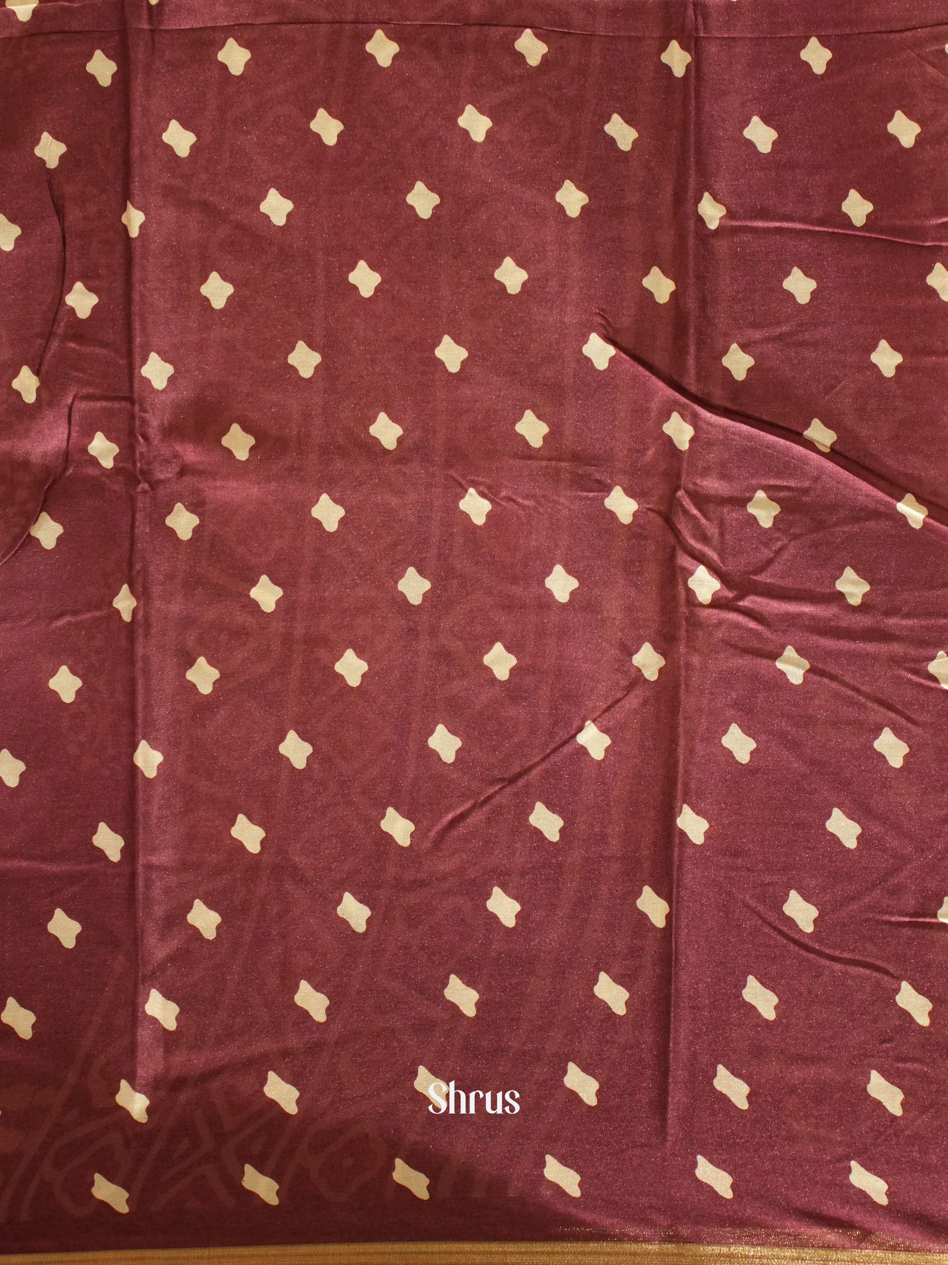 Majenta pinK(Single Tone) - Semi Crepe Saree - Shop on ShrusEternity.com