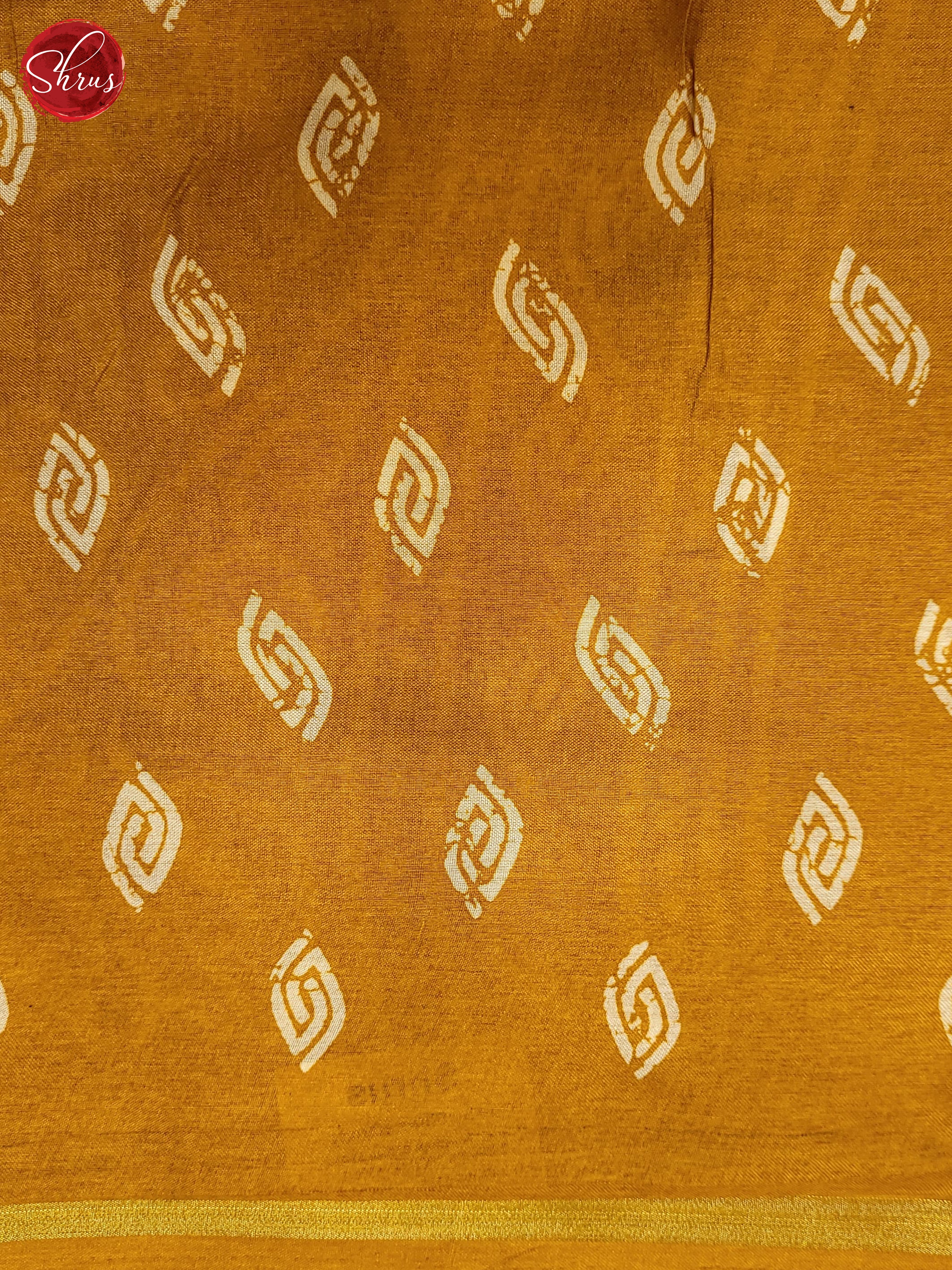 Yellow(Single Tone)- Semi Crepe Saree - Shop on ShrusEternity.com