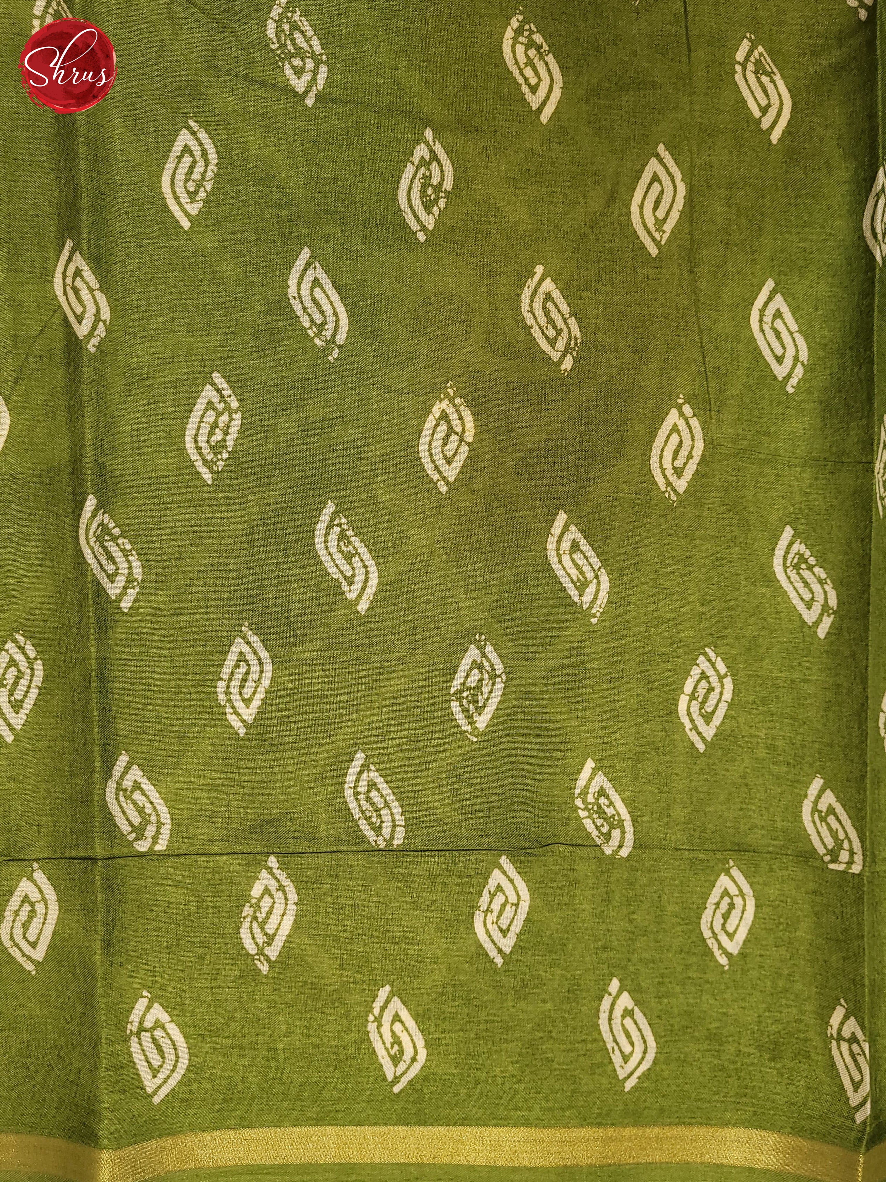 Green(Single Tone) - Semi Crepe Saree - Shop on ShrusEternity.com
