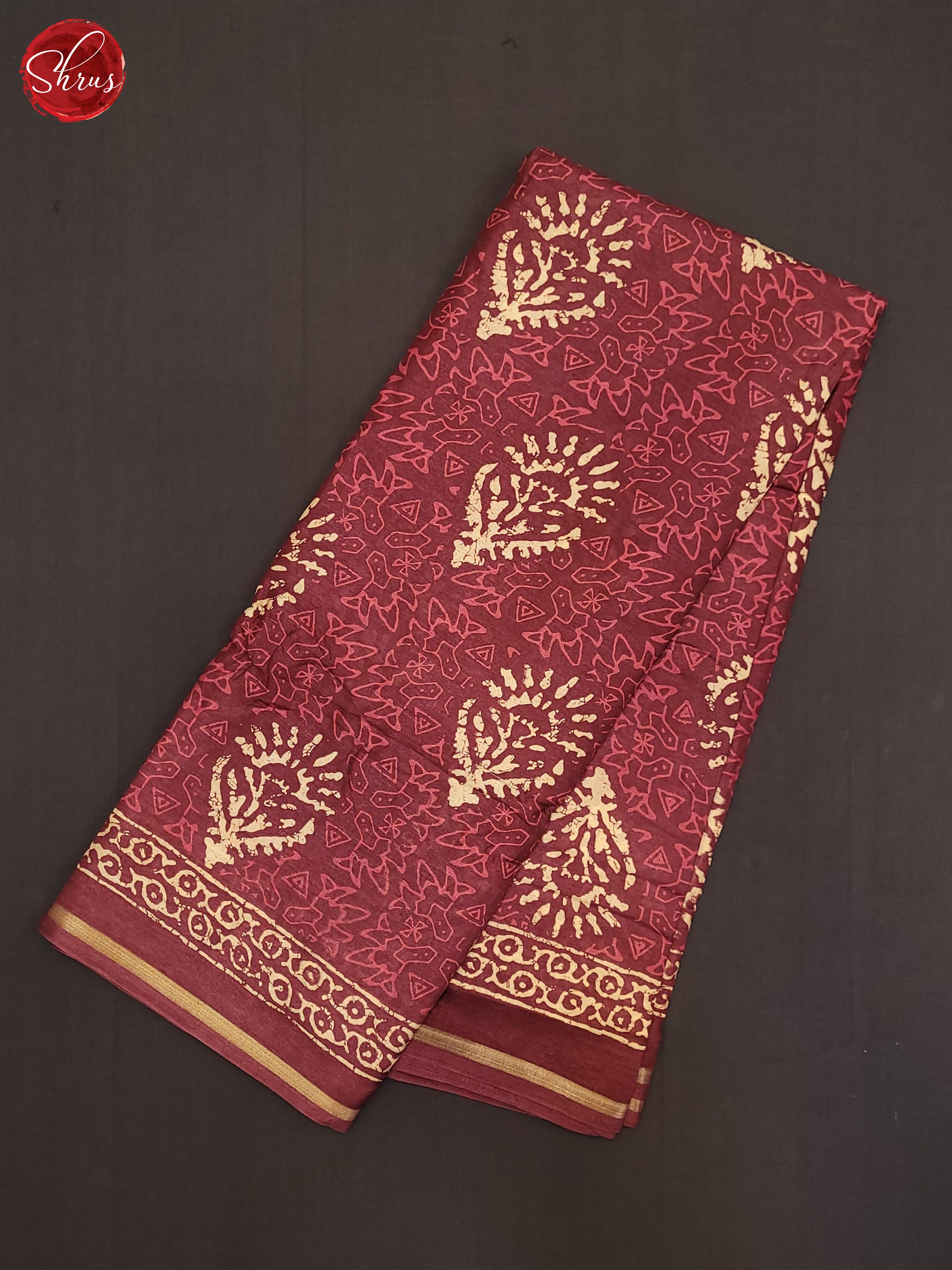 Majenta pink(Single tone) - Semi Crepe Saree - Shop on ShrusEternity.com