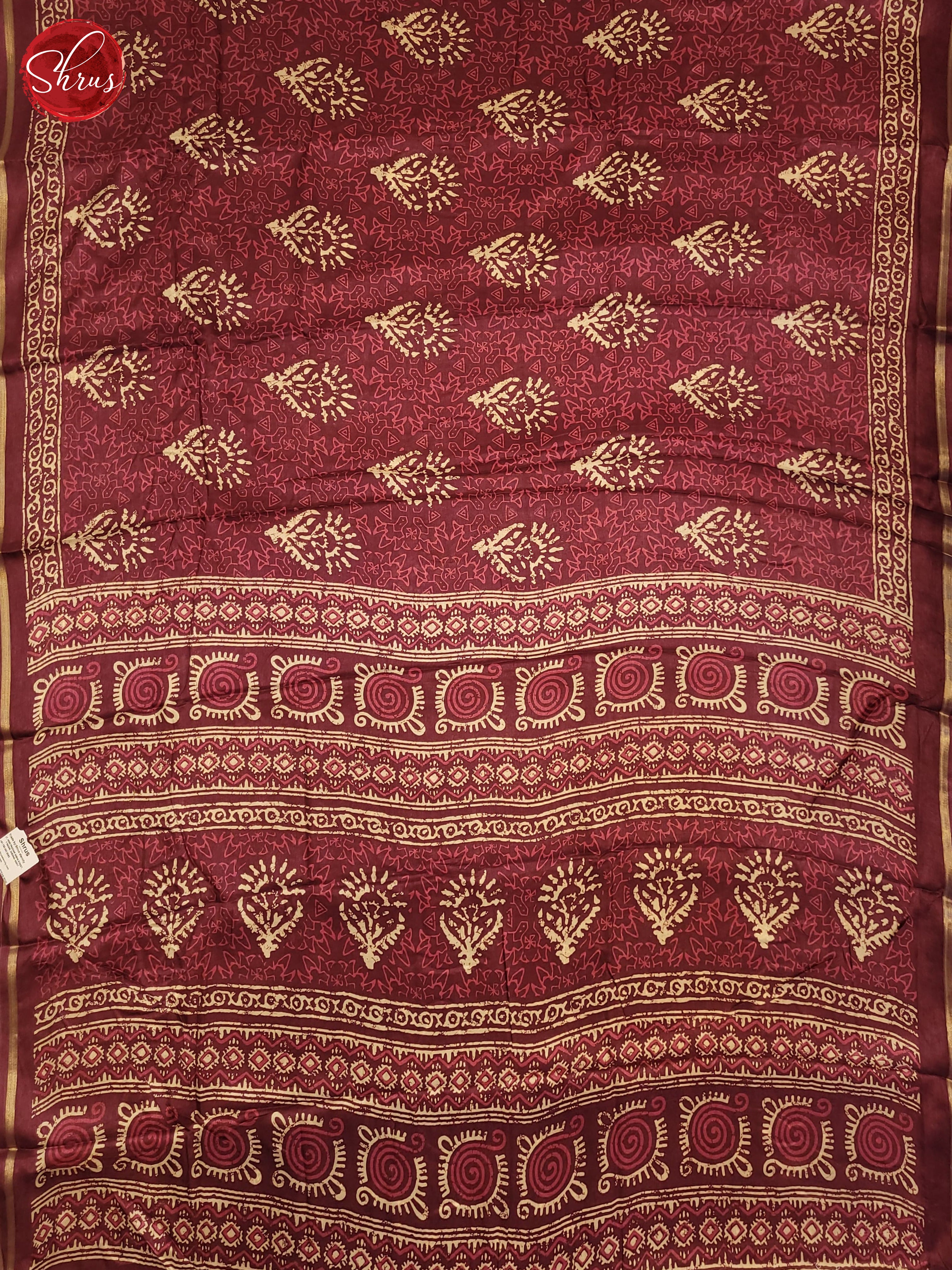 Majenta pink(Single tone) - Semi Crepe Saree - Shop on ShrusEternity.com