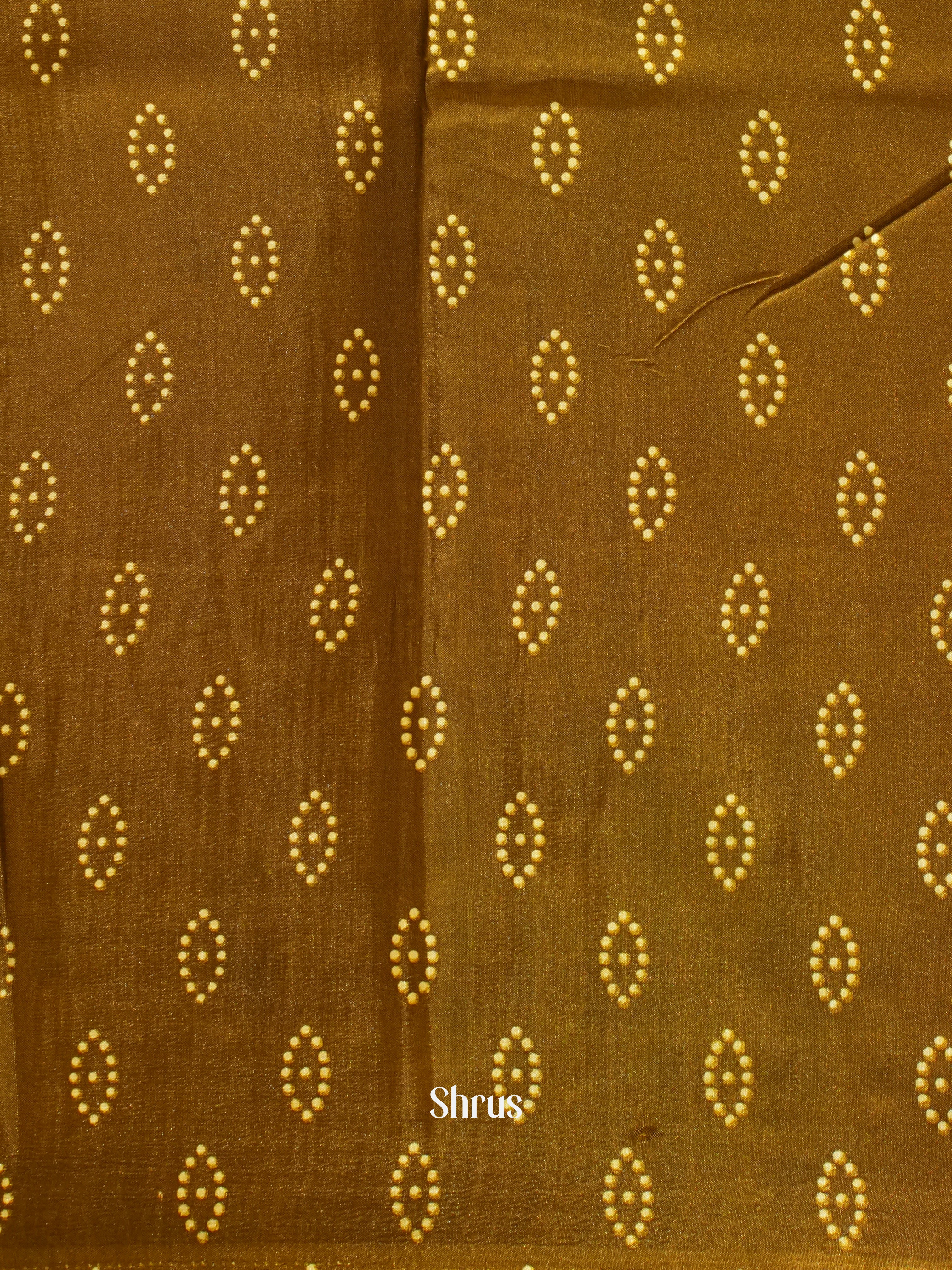 Mehandi Green(Single tone) - Semi Crepe Saree - Shop on ShrusEternity.com