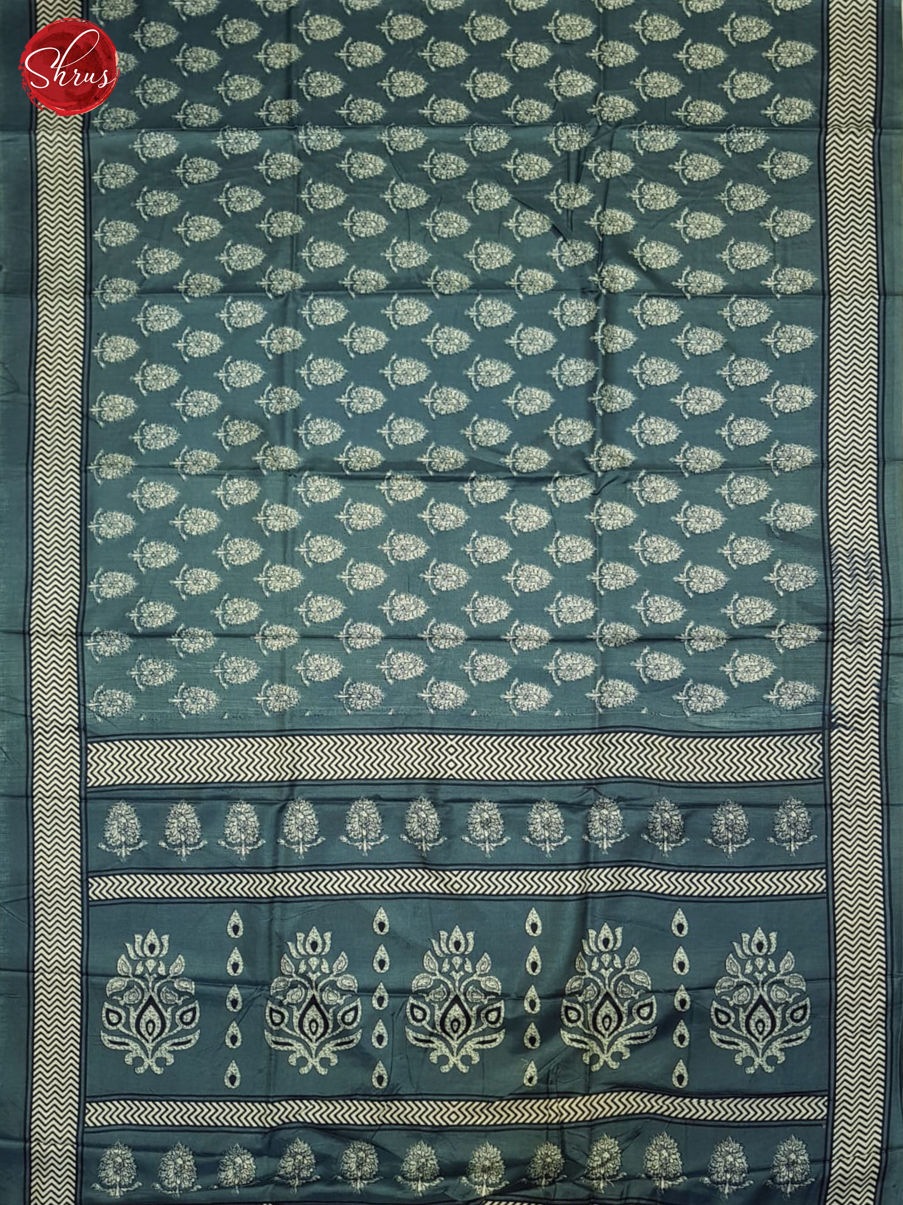 Grey(Single Tone) - Semi crepe Saree - Shop on ShrusEternity.com