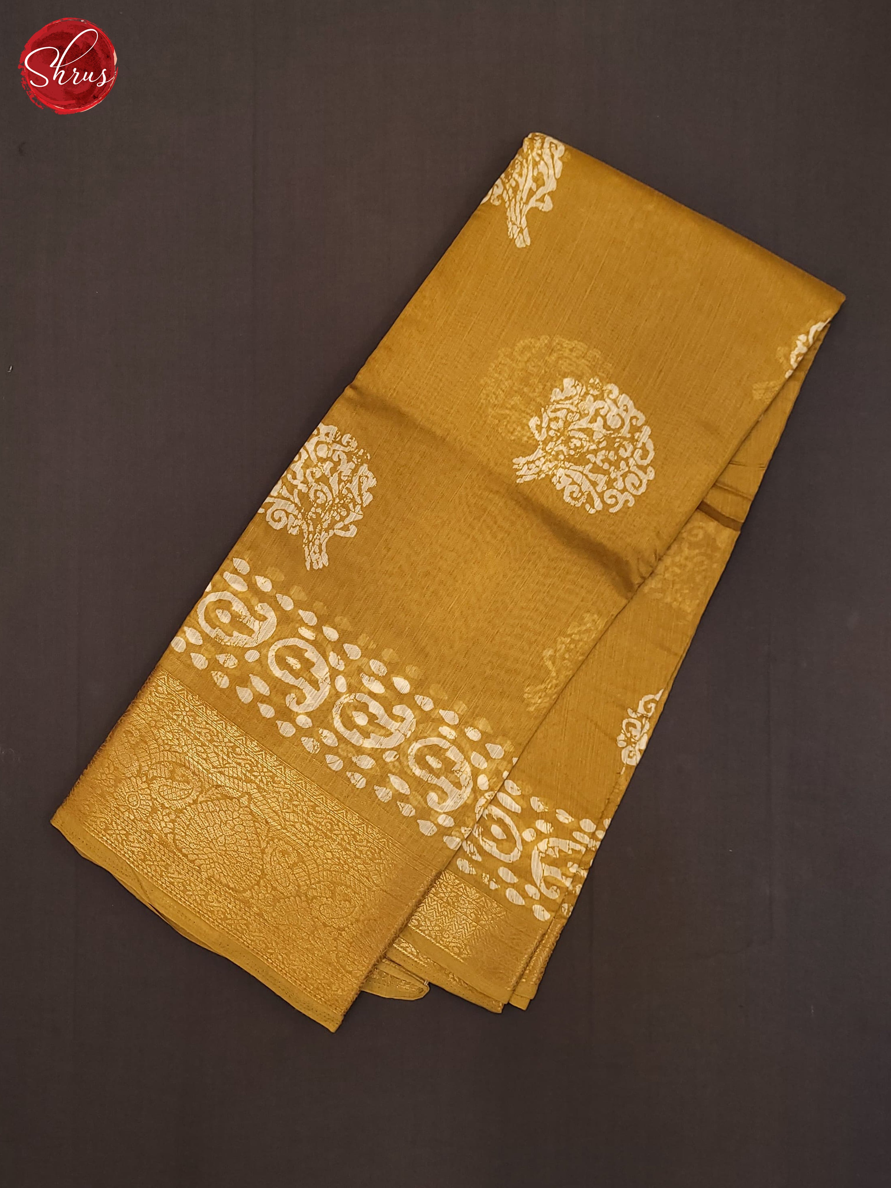 Mehandi Green(Single Tone) - Semi Matka Saree - Shop on ShrusEternity.com