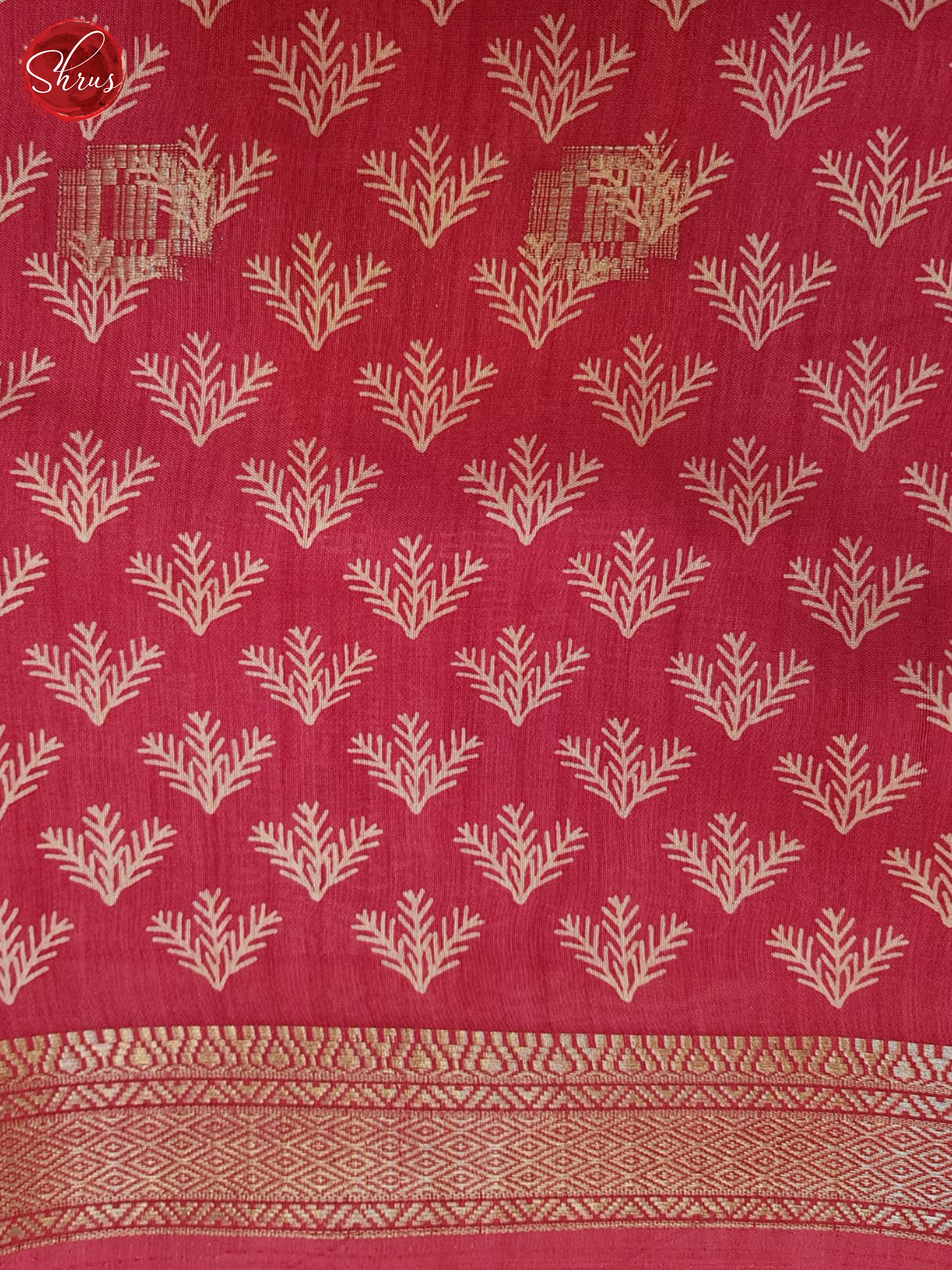 Pink(Single Tone) - Semi Crepe Saree - Shop on ShrusEternity.com