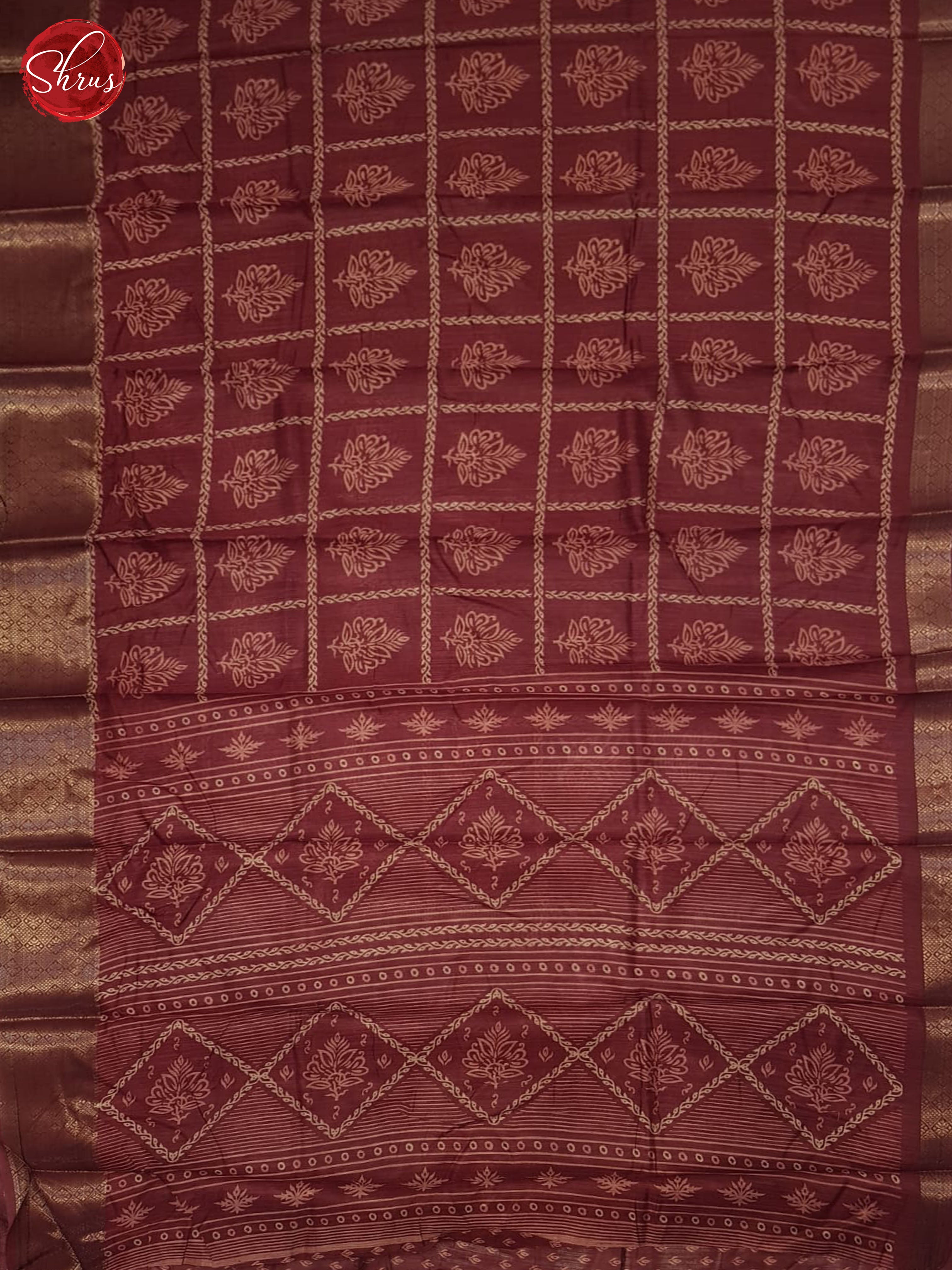 Red(Single Tone)- Semi Crepe - Shop on ShrusEternity.com