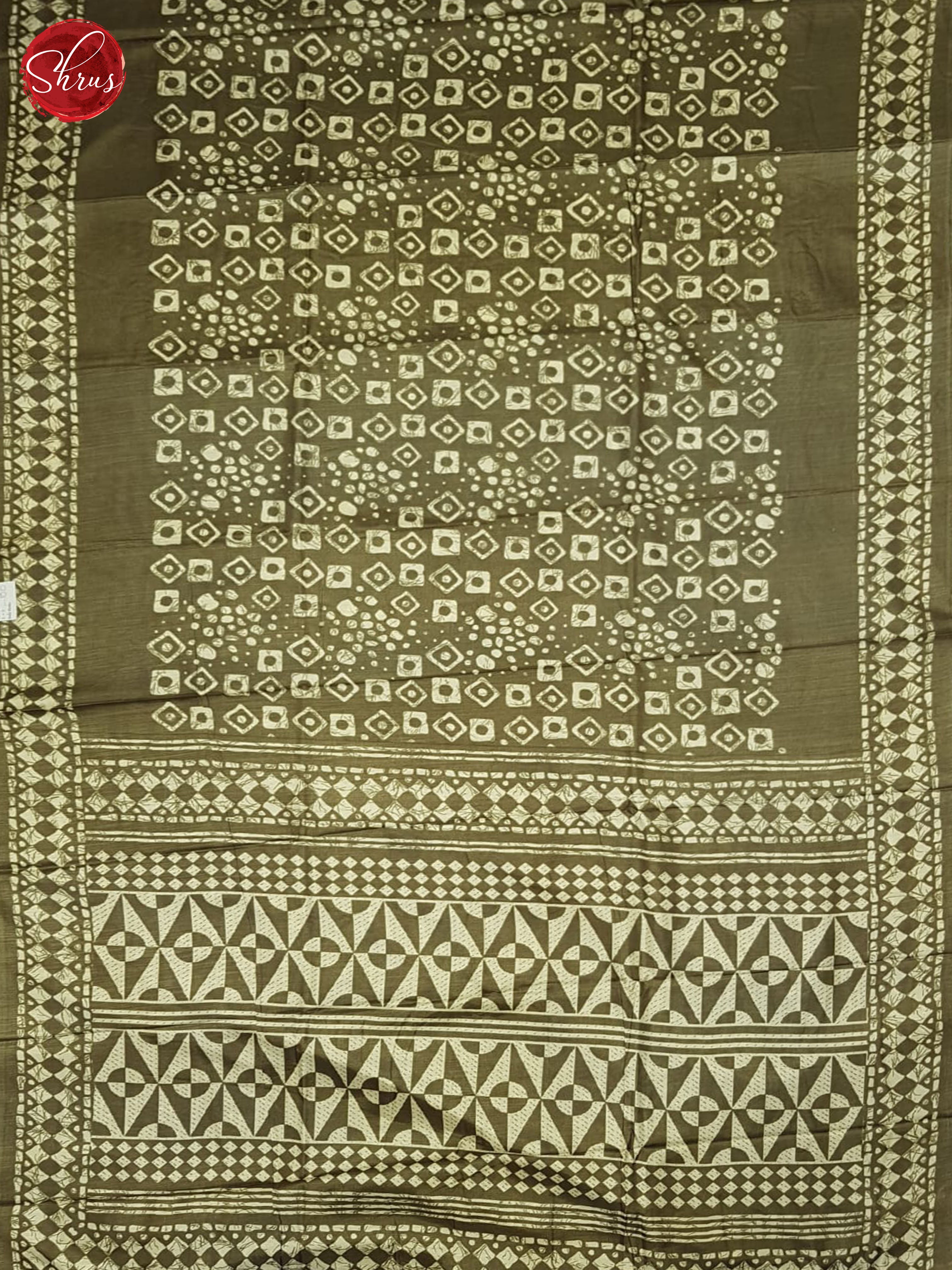 Green(Single tone)- Semi Matka Cotton Saree - Shop on ShrusEternity.com