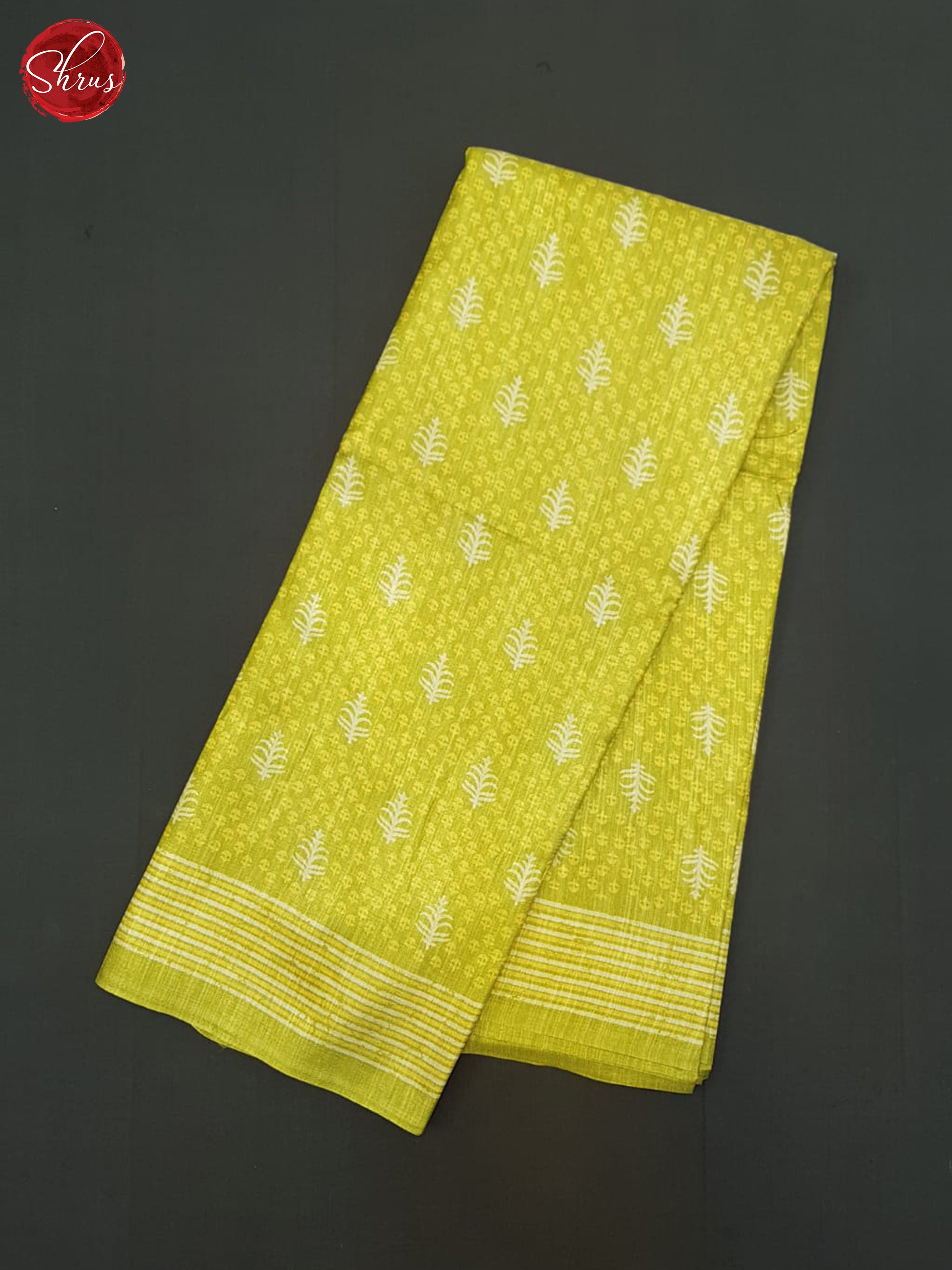 Green(Single tonE) - Semi Matka Saree - Shop on ShrusEternity.com