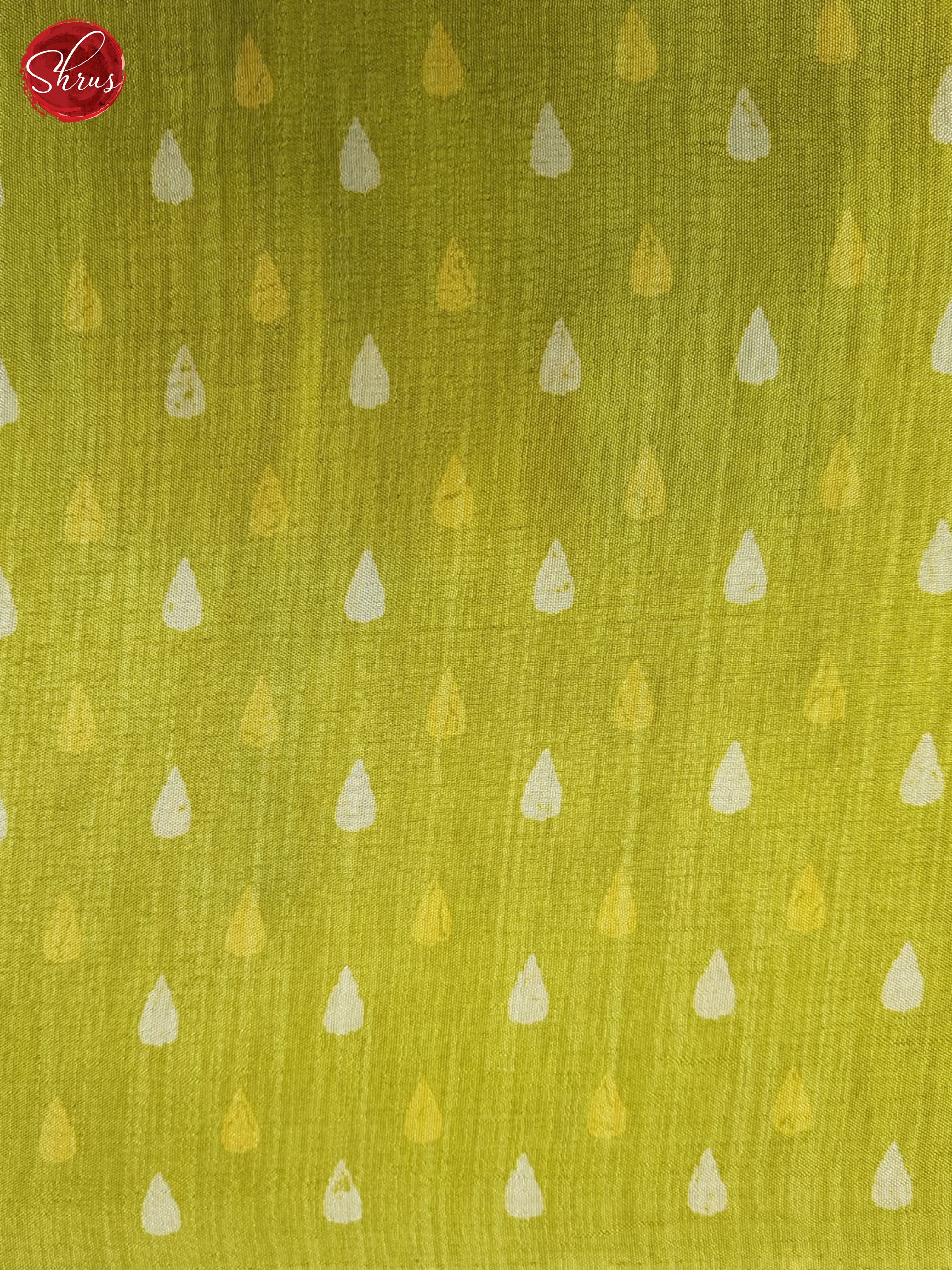 Green(Single tonE) - Semi Matka Saree - Shop on ShrusEternity.com