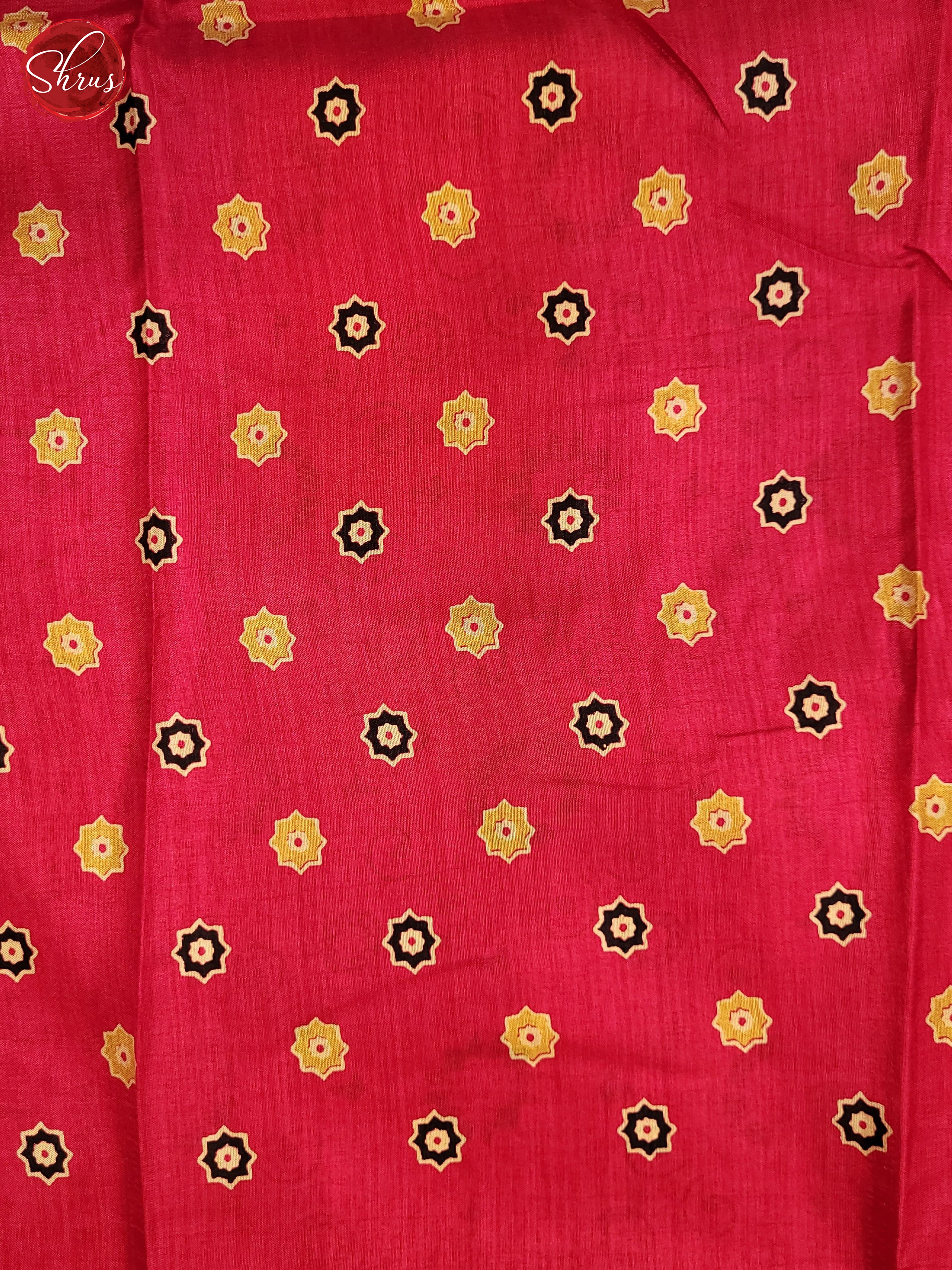 Pink(Single Tone)- Semi Matka Saree - Shop on ShrusEternity.com