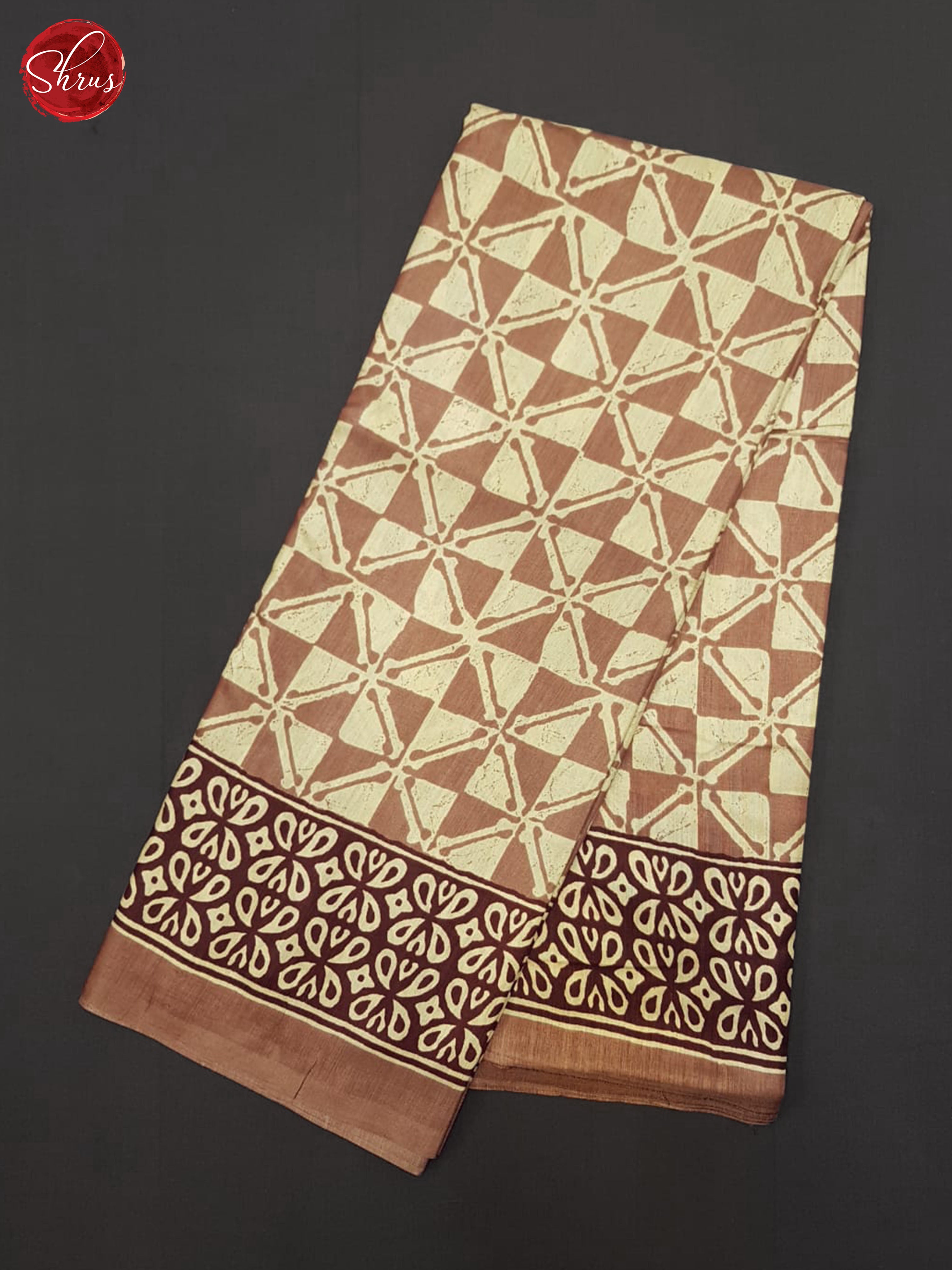 Dusty Dark Onion Pink(Single Tone) - Semi Matka Saree - Shop on ShrusEternity.com