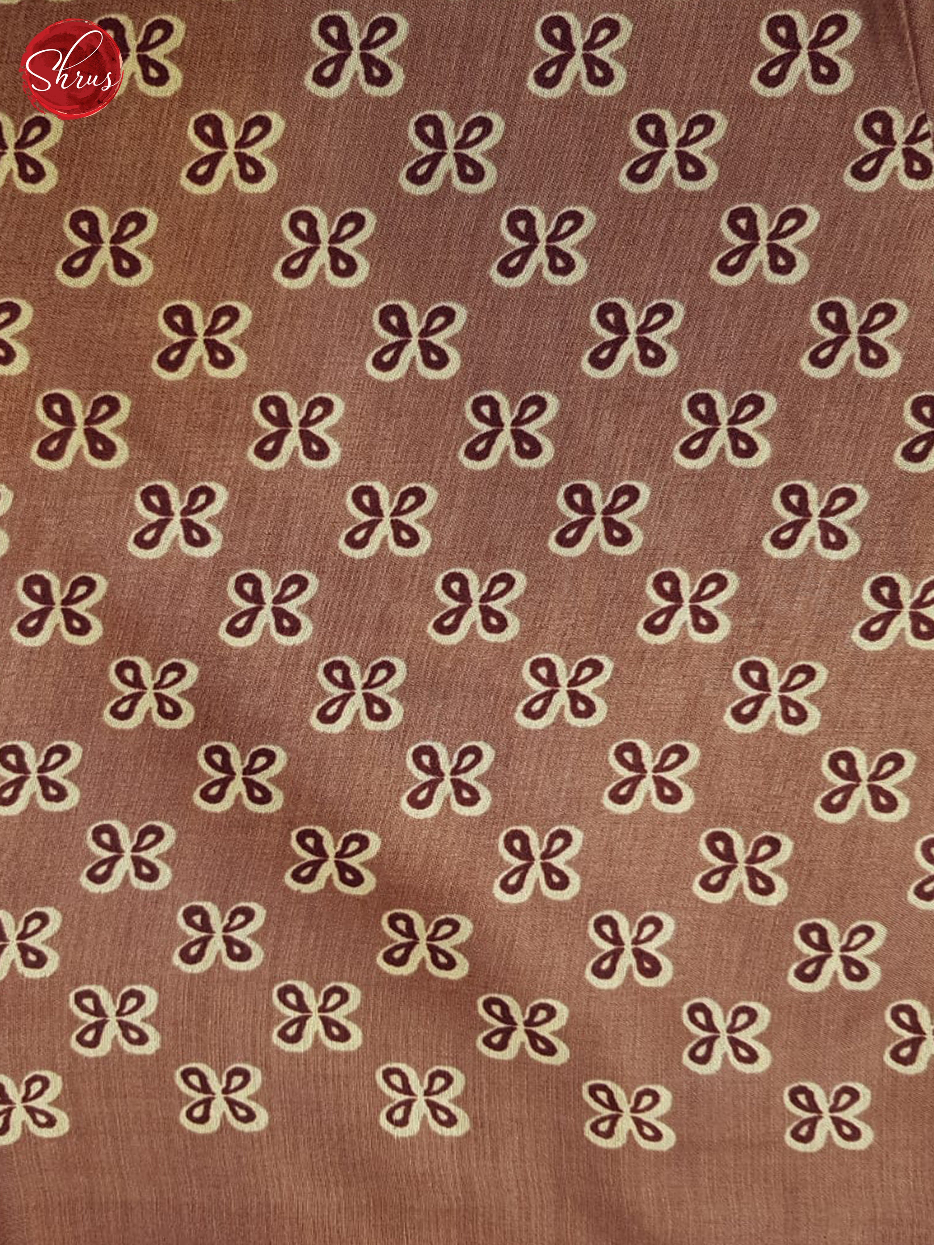 Dusty Dark Onion Pink(Single Tone) - Semi Matka Saree - Shop on ShrusEternity.com