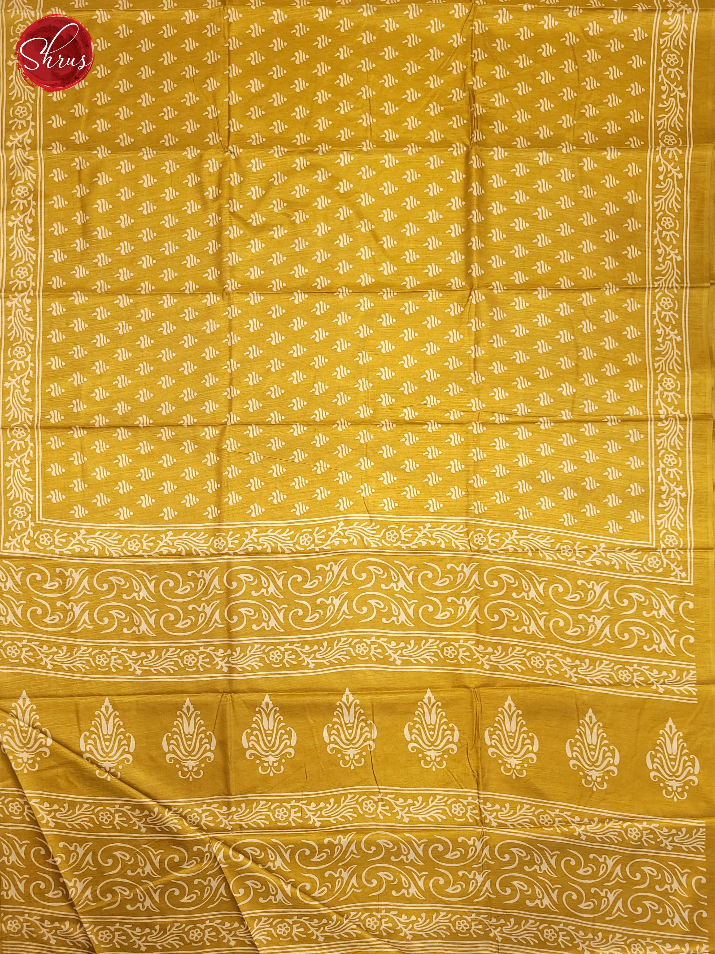 Green(Single Tone)- Semi Crepe Saree - Shop on ShrusEternity.com