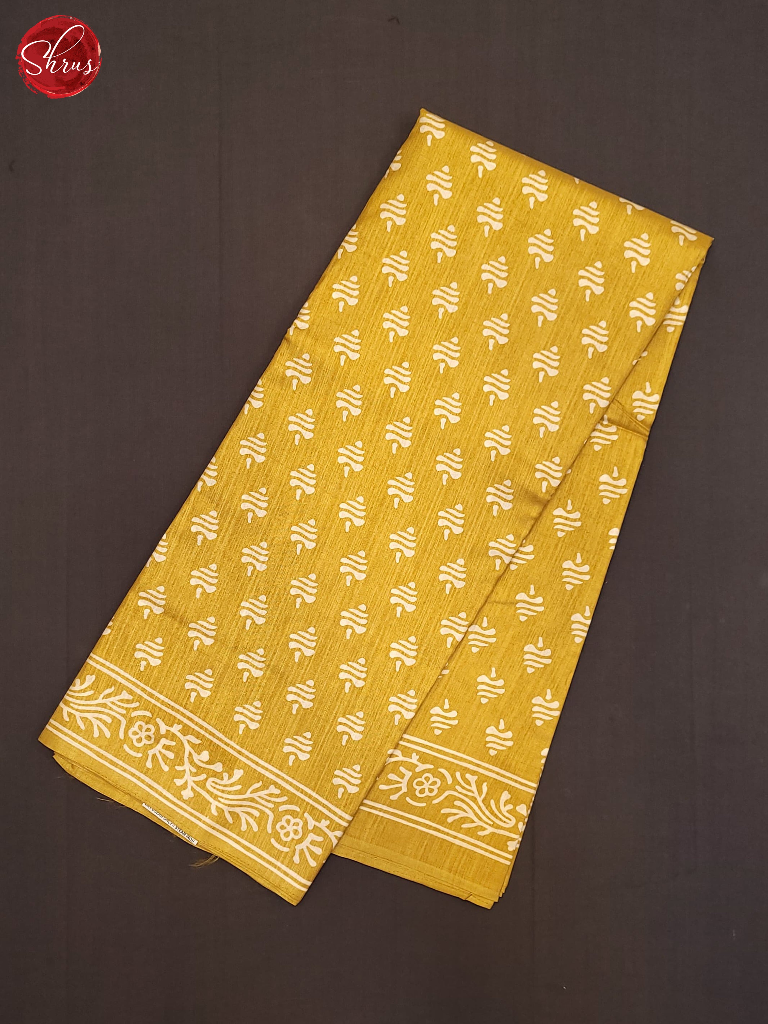 Green(Single Tone)- Semi Crepe Saree - Shop on ShrusEternity.com