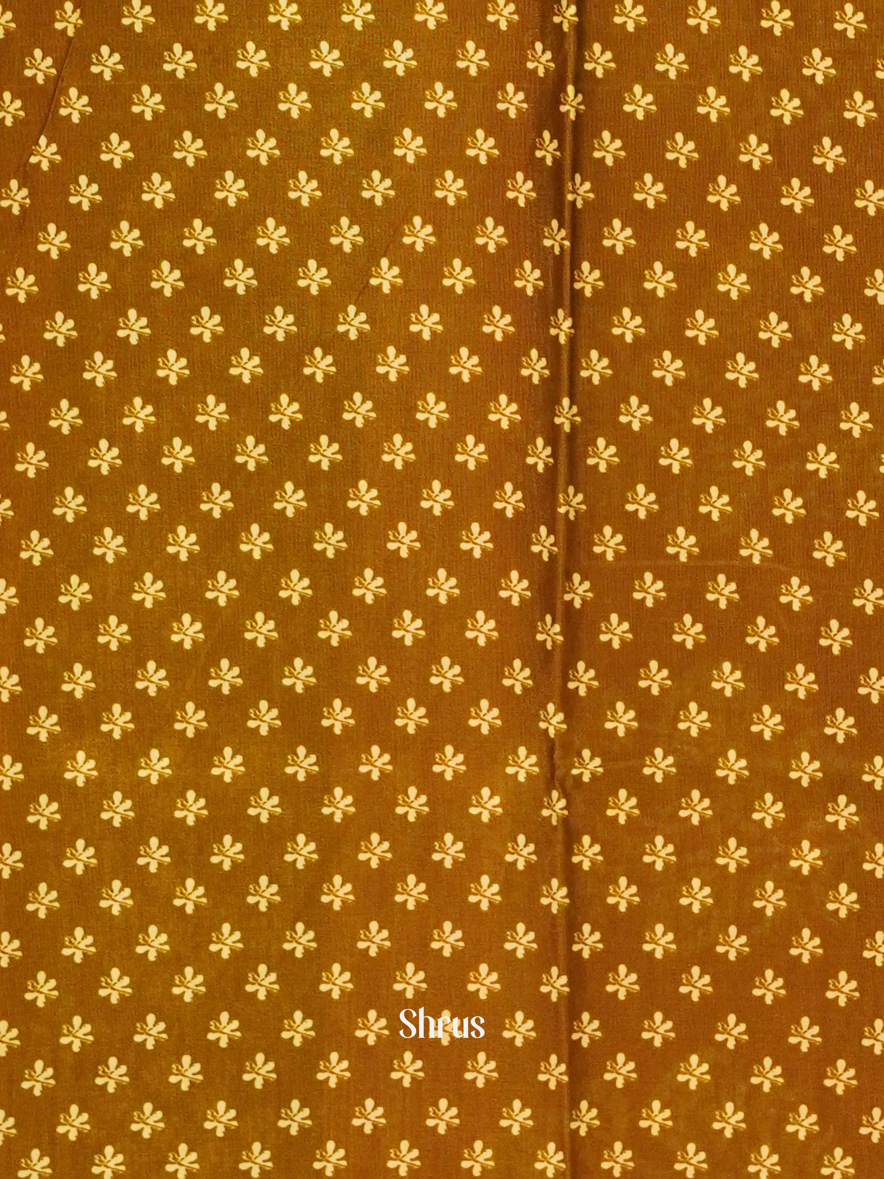 Mehandi Green & Pink - Semi Crepe Saree - Shop on ShrusEternity.com