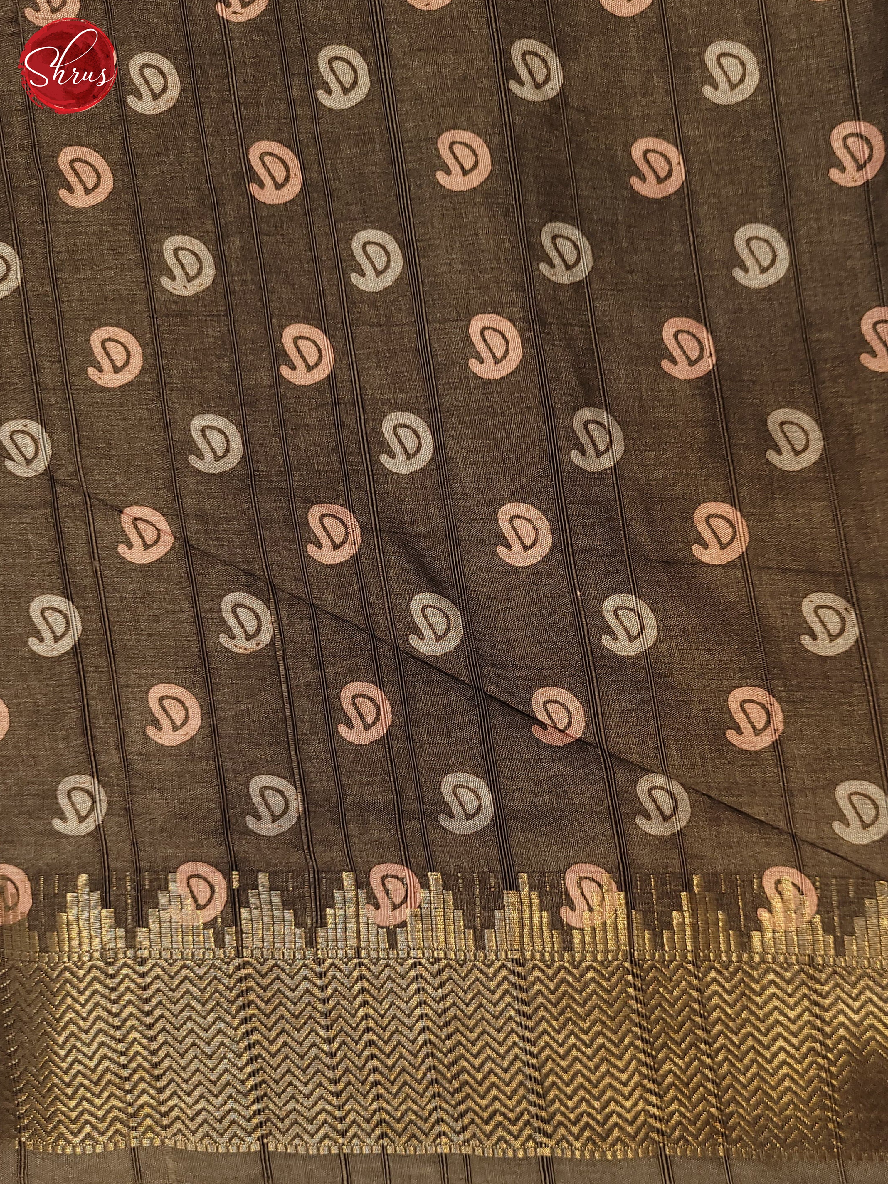 Grey(Single Tone) - Semi Crepe Saree - Shop on ShrusEternity.com