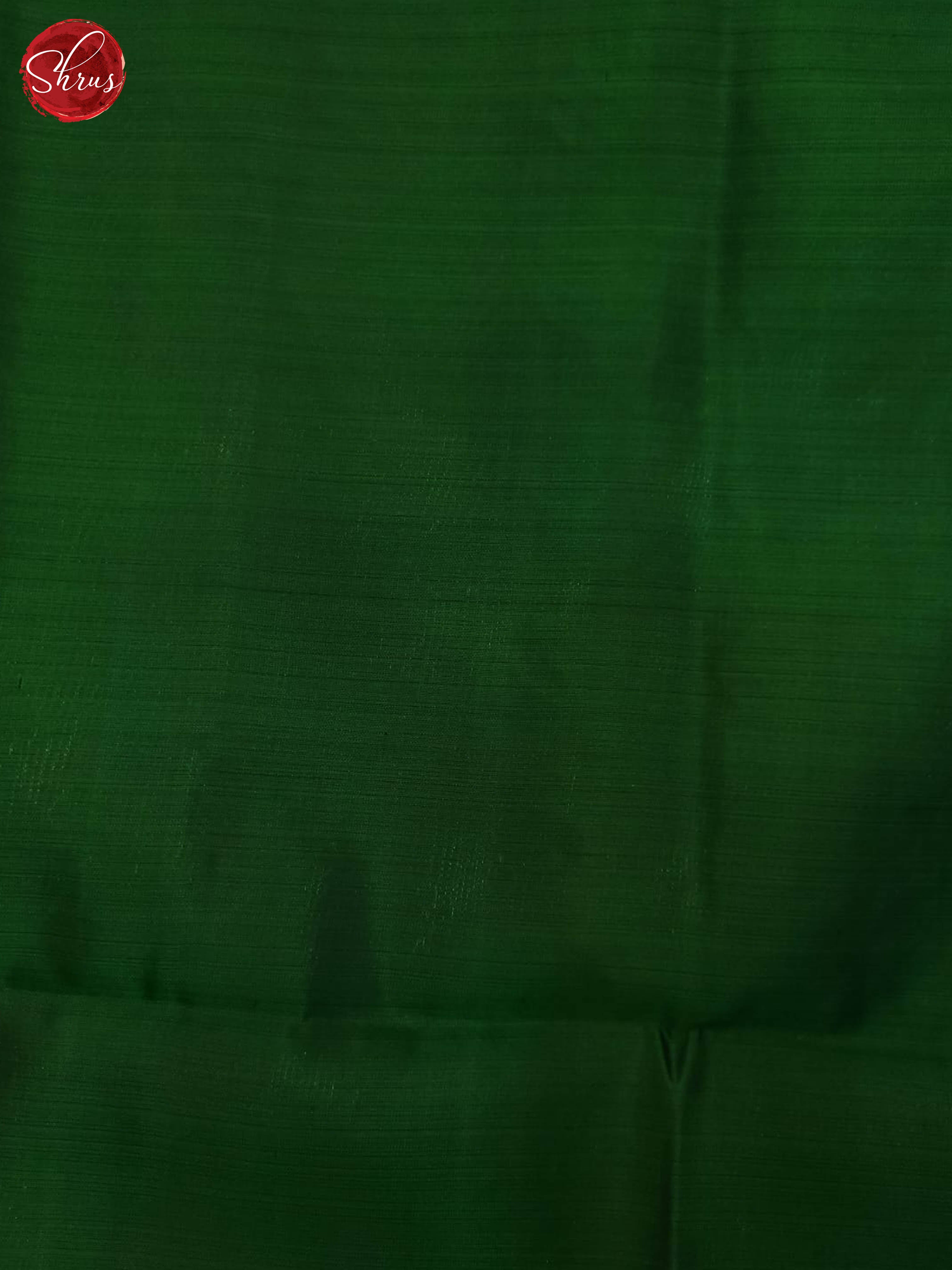 Maroon & Green - Soft Silk Saree-5