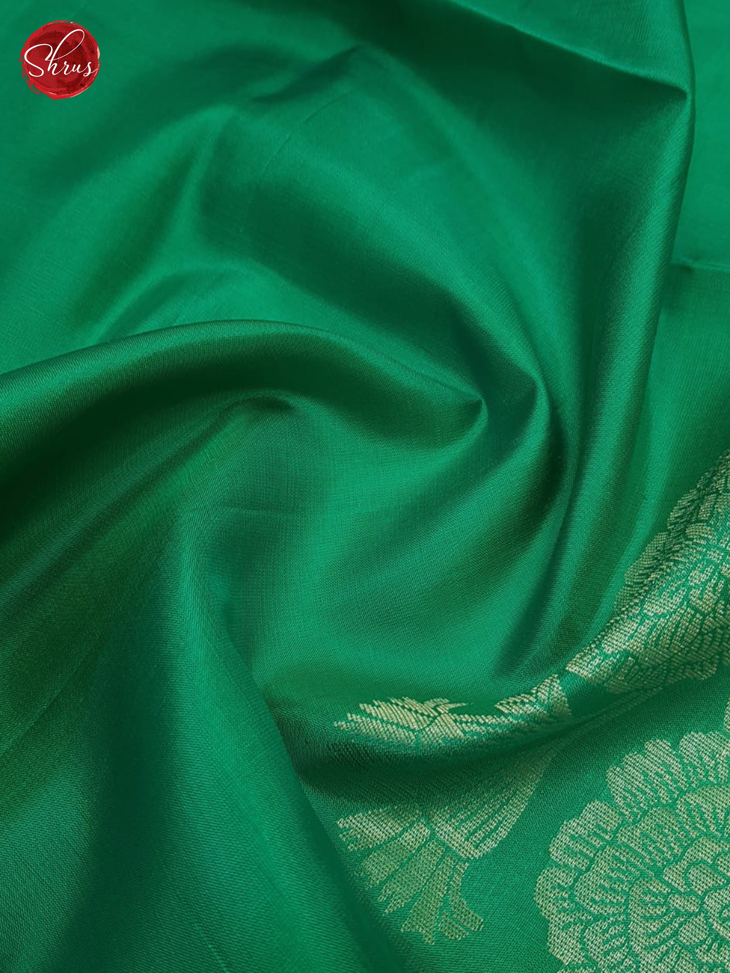 Green And Pink-Soft silk saree-4