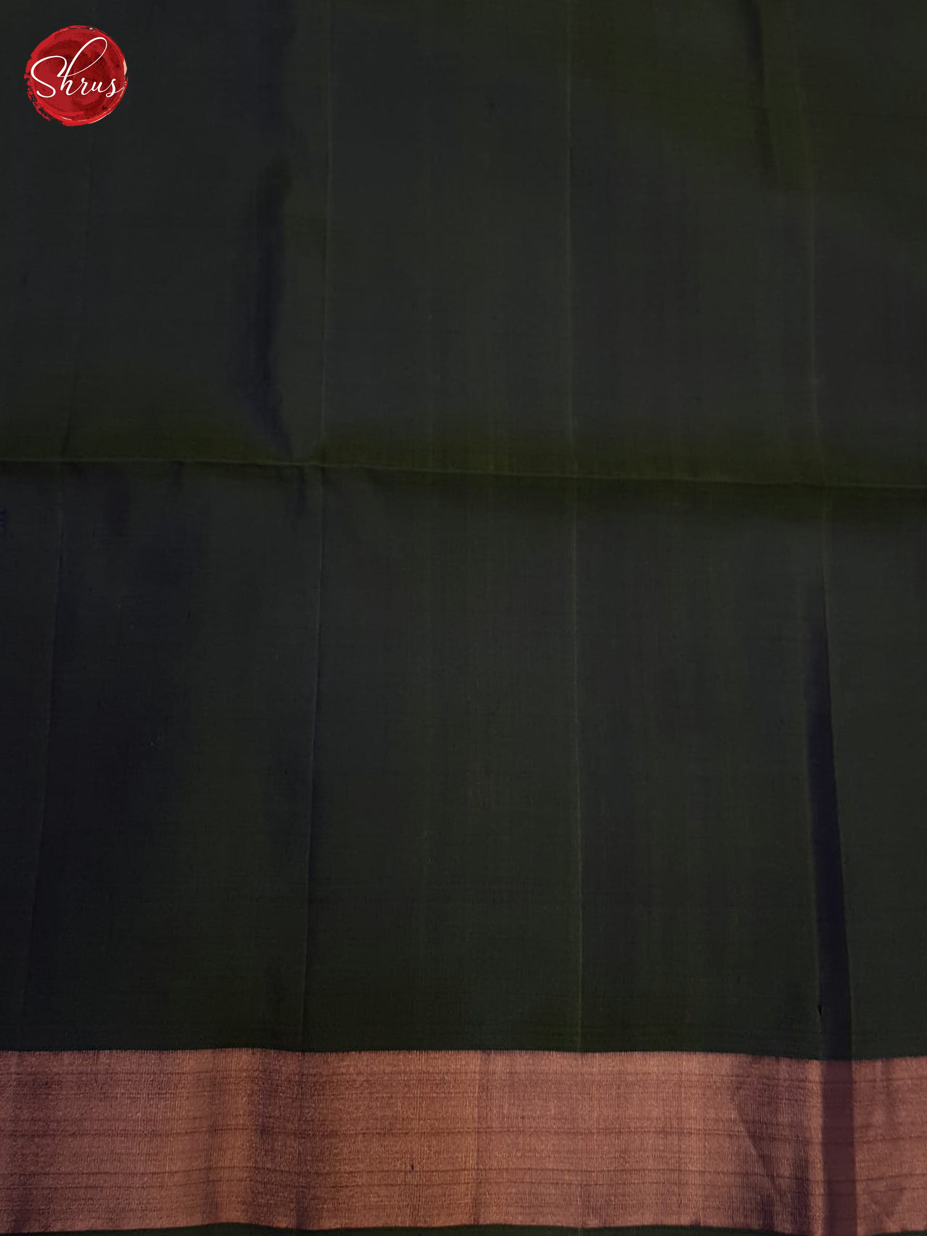 Blue And green -Soft silk saree-6