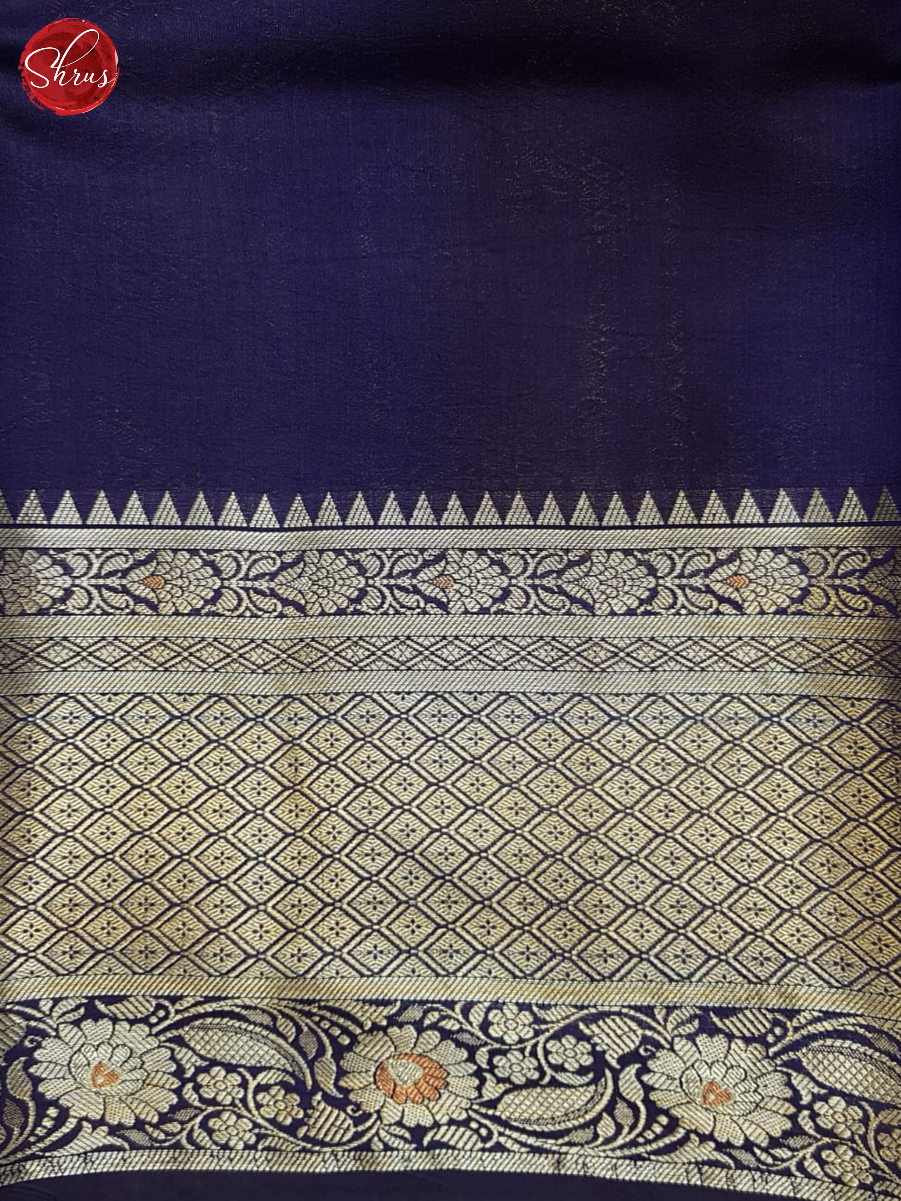 Green And Blue- Tussar Saree - Shop on ShrusEternity.com