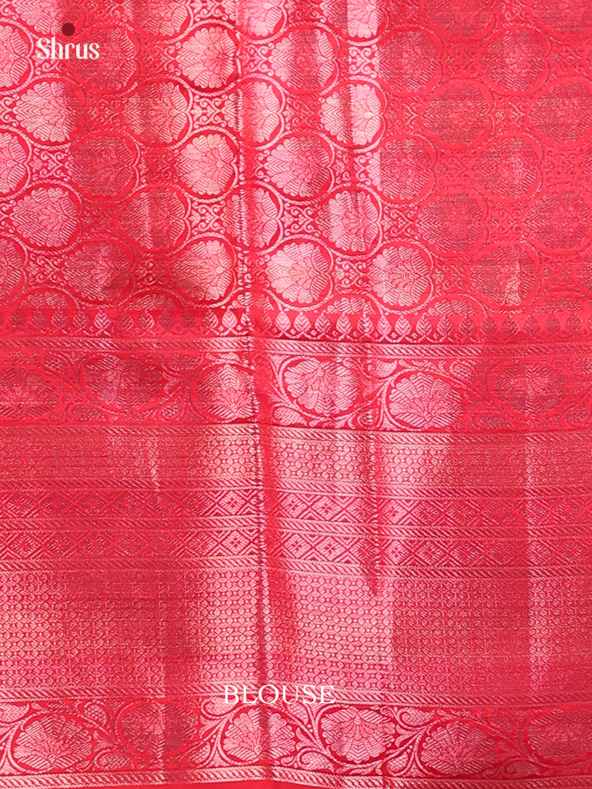 Mustard & Red- Tussar Saree - Shop on ShrusEternity.com