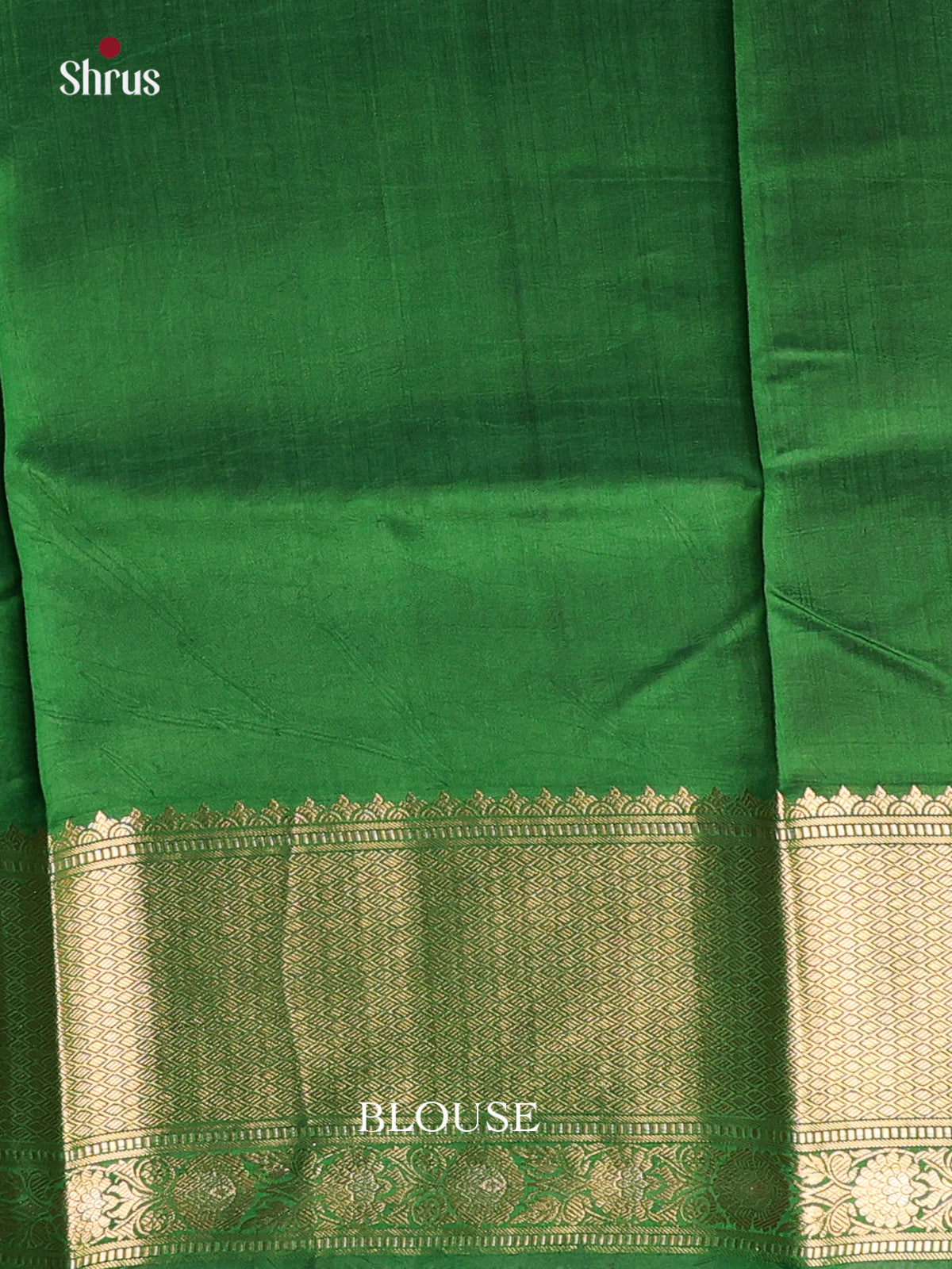 Red & Green - Tussar Saree - Shop on ShrusEternity.com