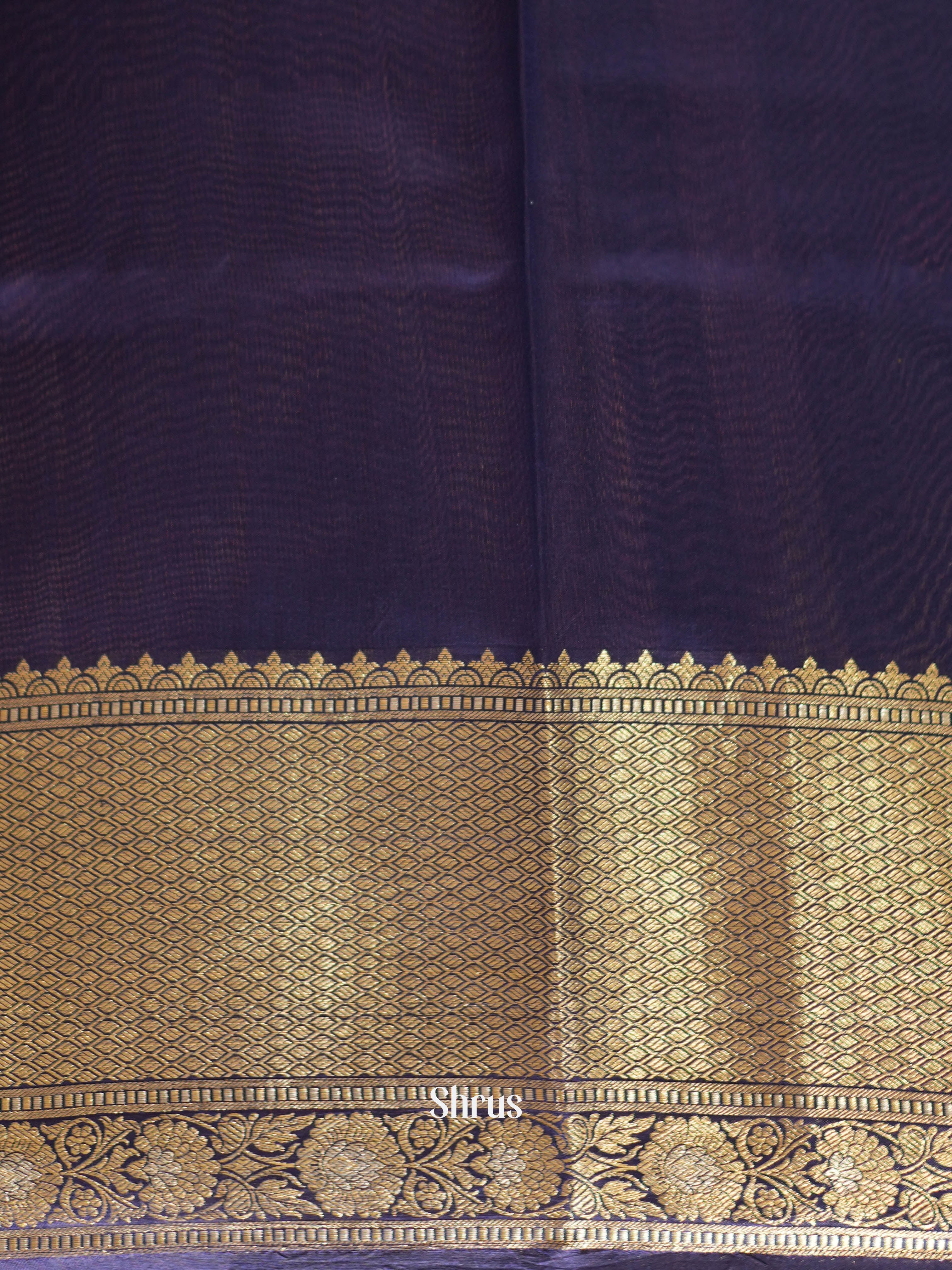 Red & Green - Tussar Saree - Shop on ShrusEternity.com