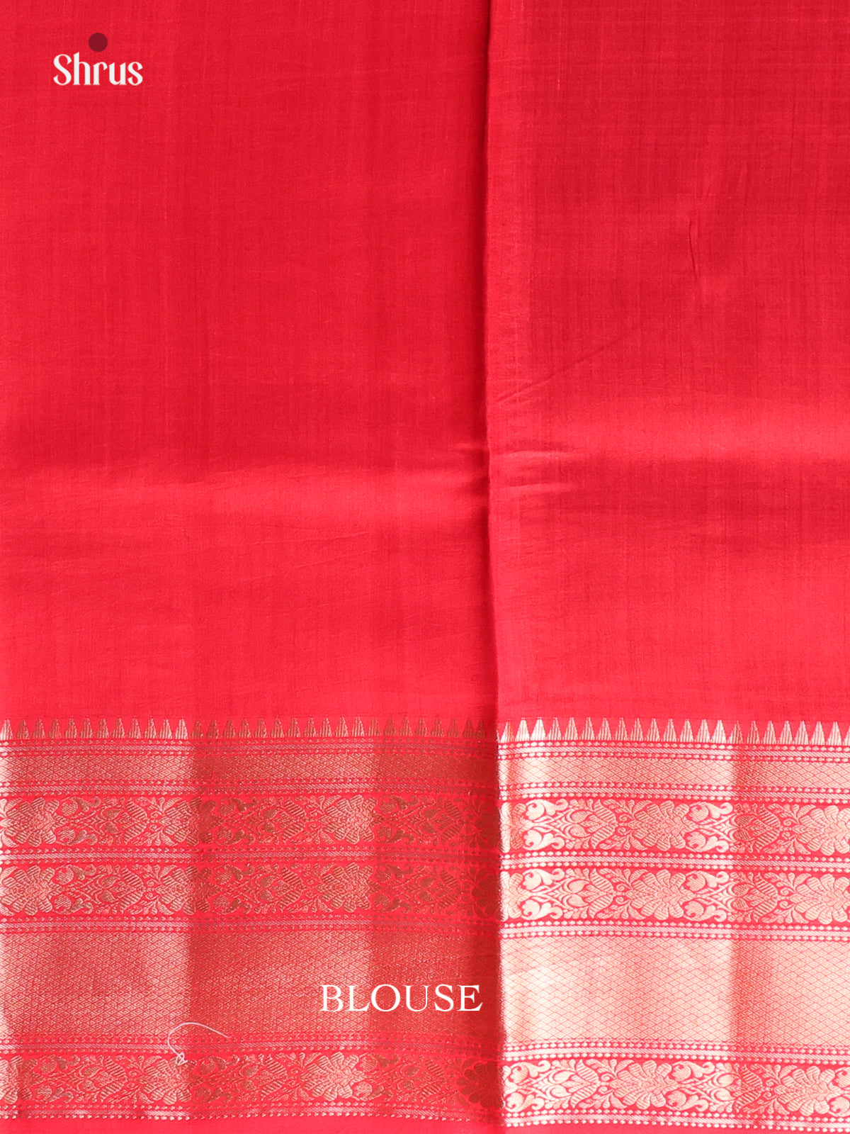 Green & Red - Tussar Saree