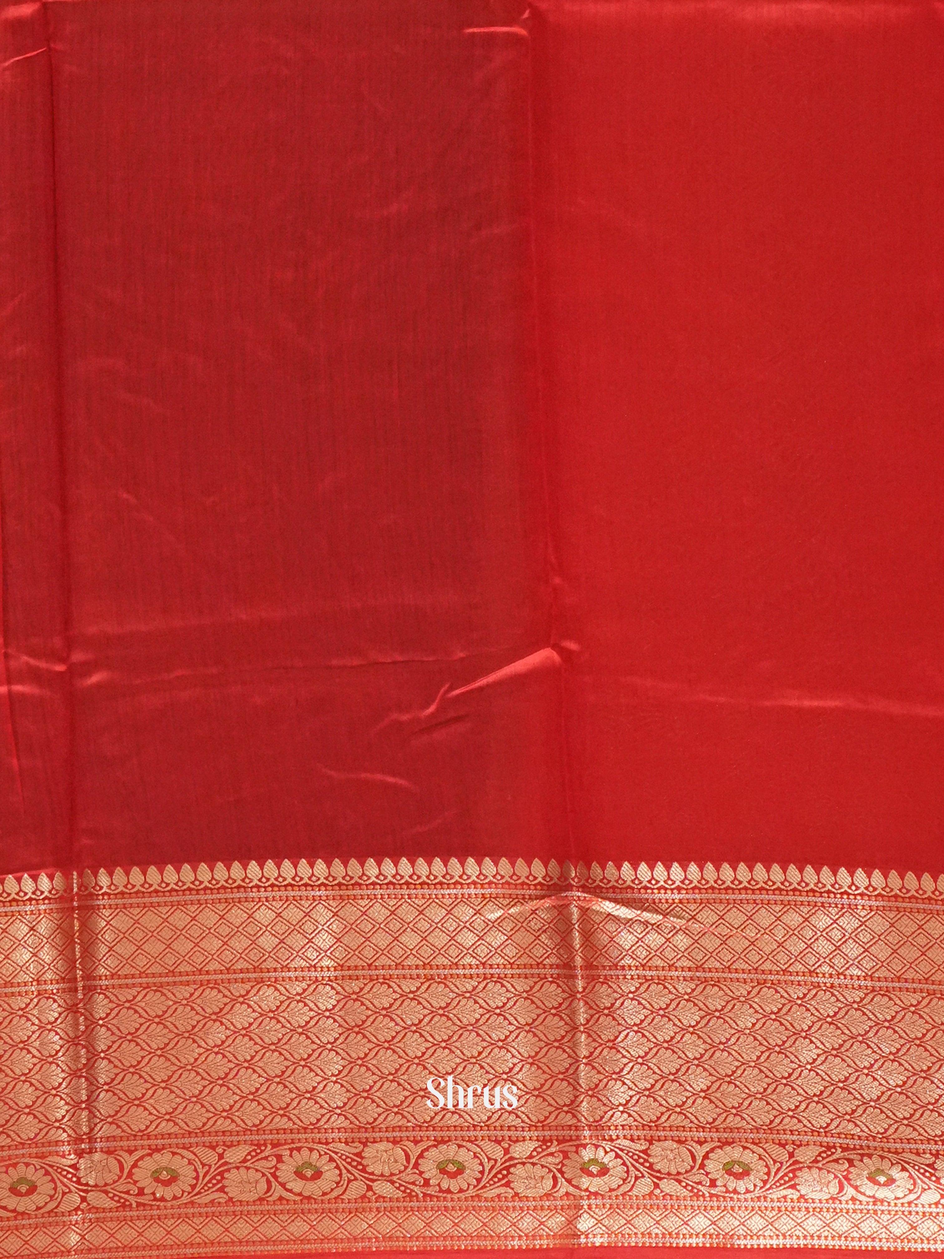designer Blue & Pink - Tussar Saree-1
