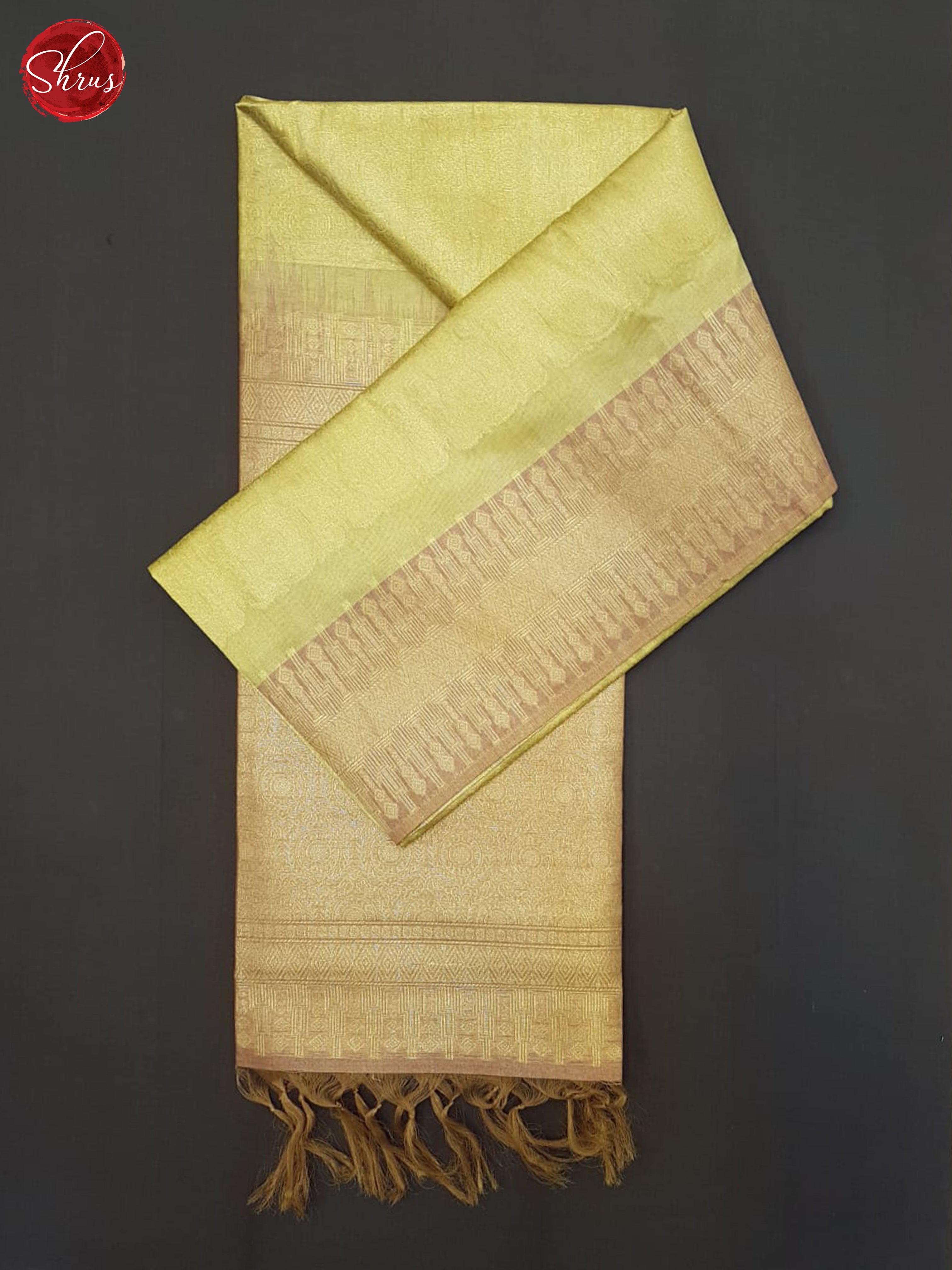 Elachi Green & Brown - Semi Silkcotton Saree - Shop on ShrusEternity.com