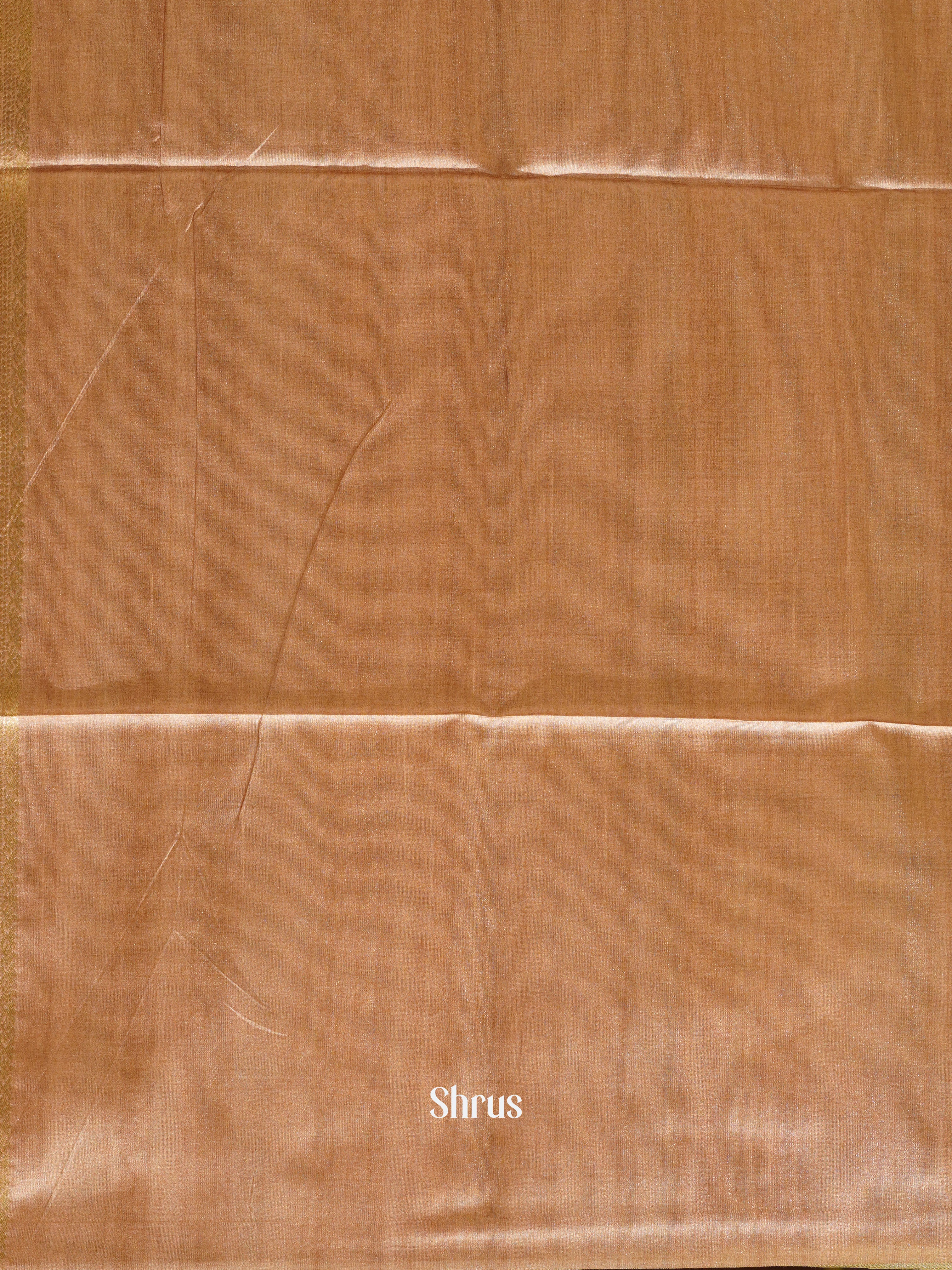 Green & Brown- Semi Tussar Saree - Shop on ShrusEternity.com