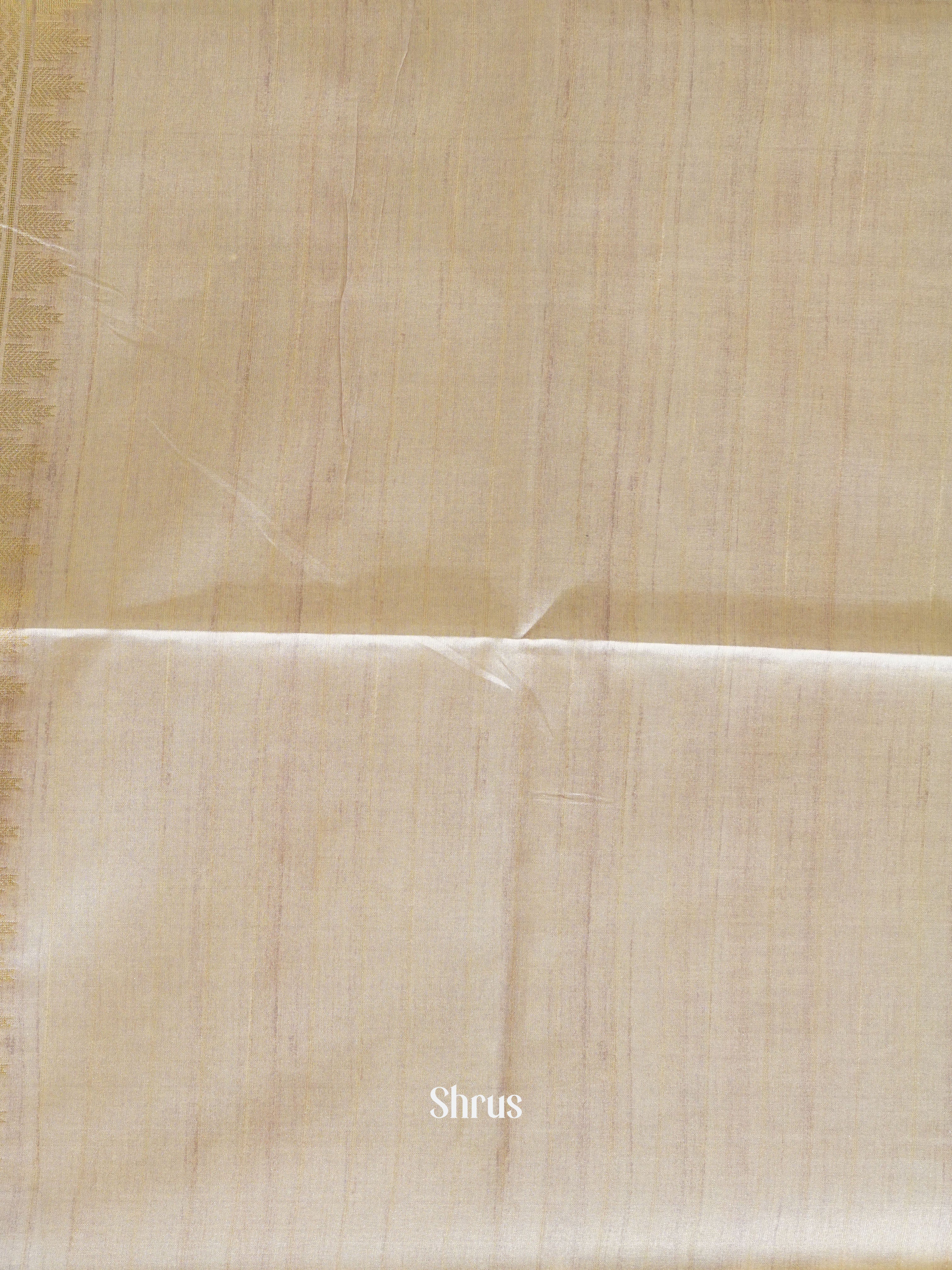 Green & Mild Lavender - Semi Tussar Saree - Shop on ShrusEternity.com