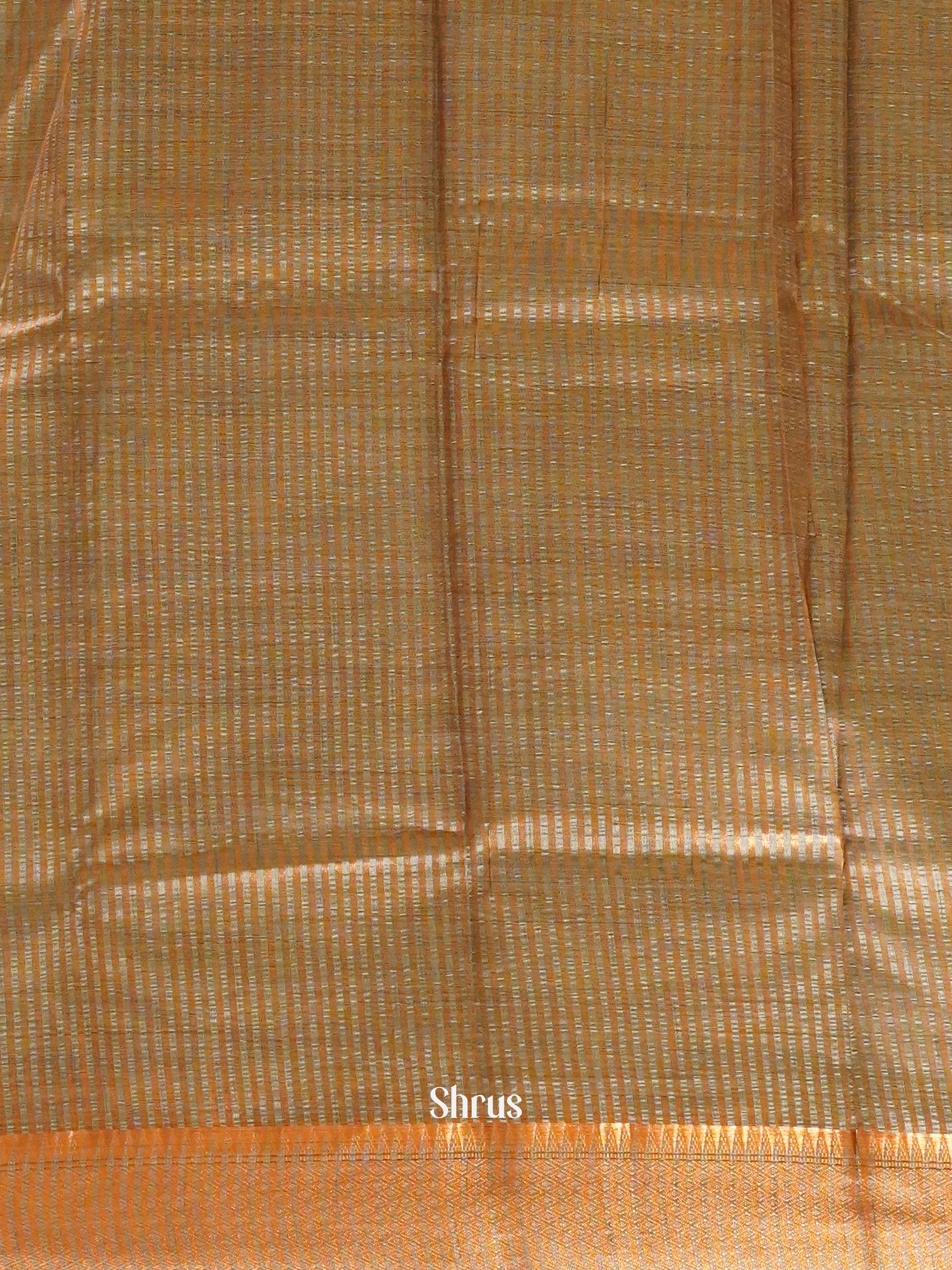 Grey(Single Tone) - Semi Dupion Saree - Shop on ShrusEternity.com