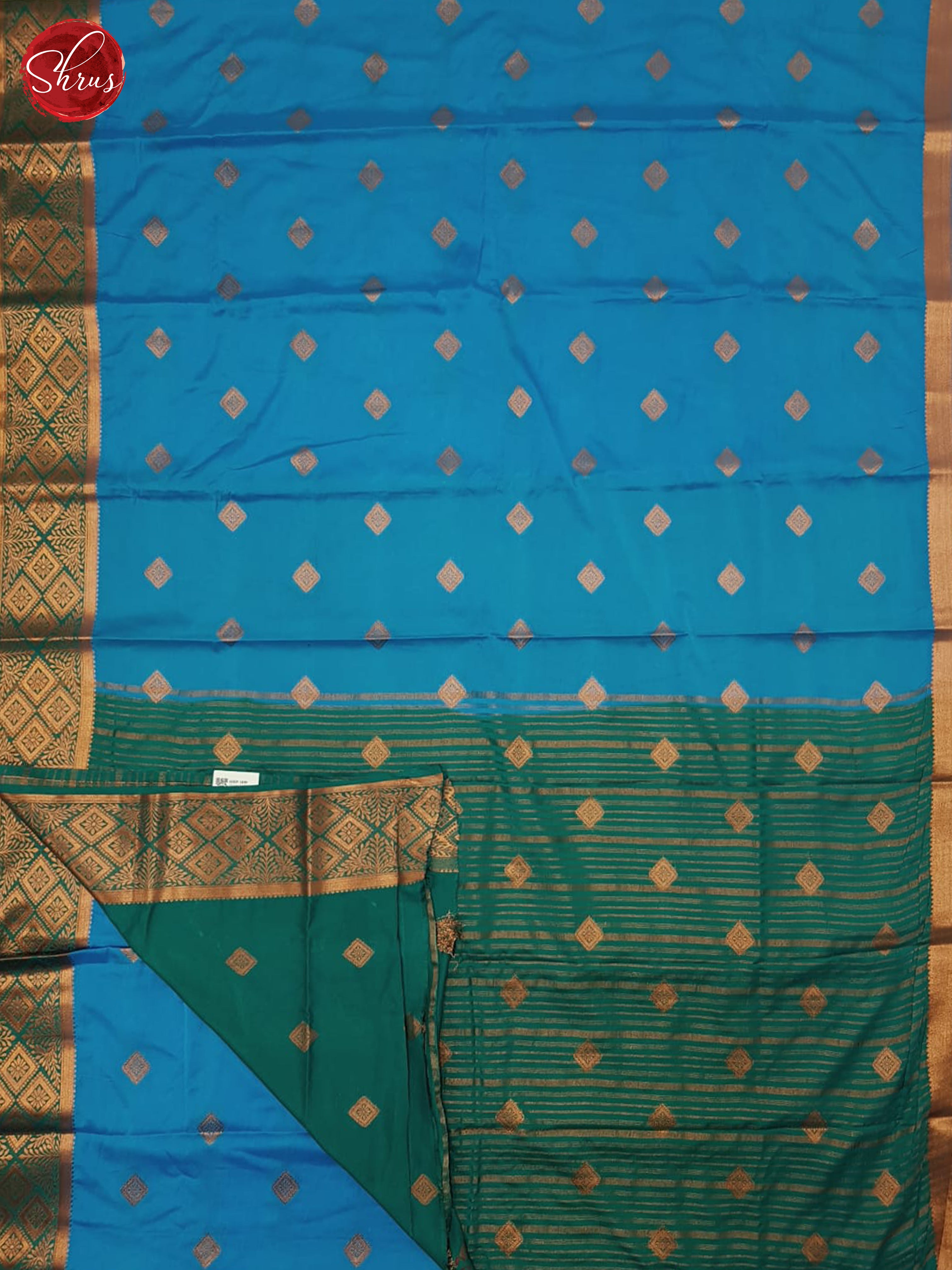 BJS11841 - Semi Mysoresilk Saree - Shop on ShrusEternity.com