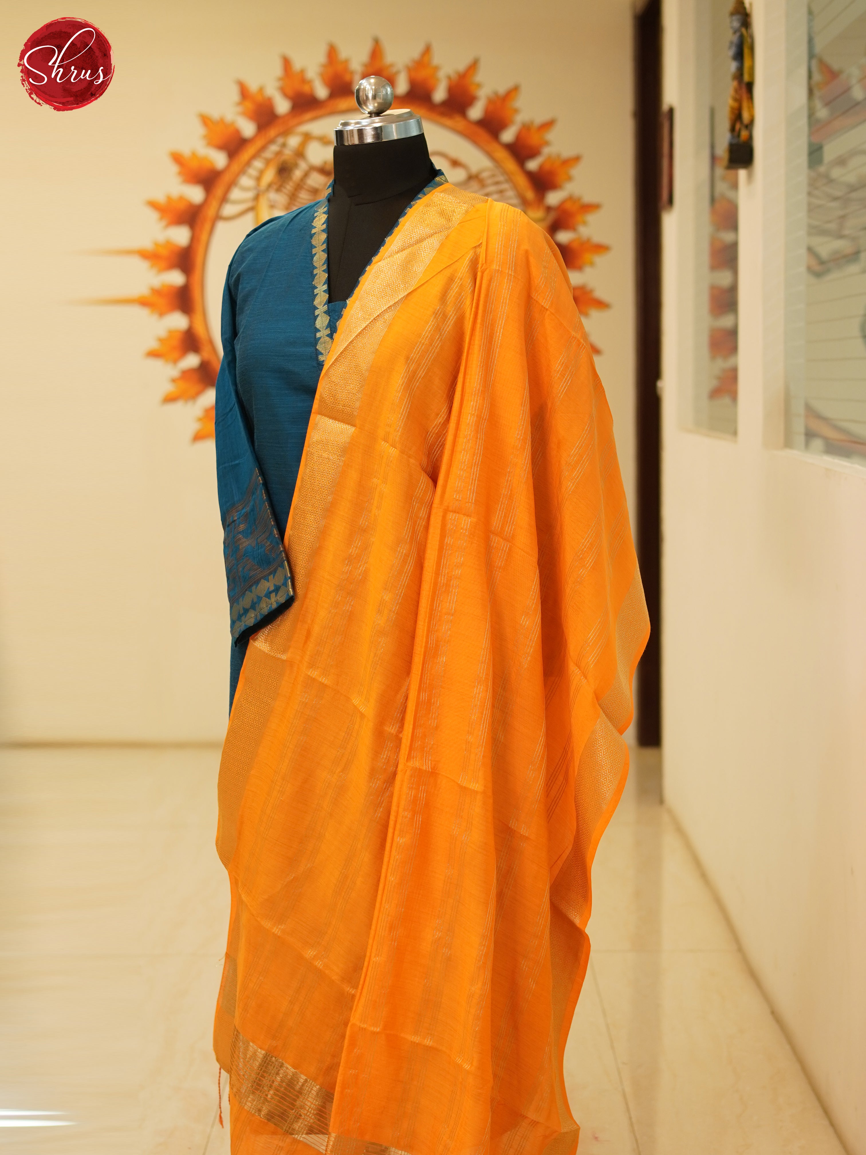 Orange - Dupatta - Shop on ShrusEternity.com
