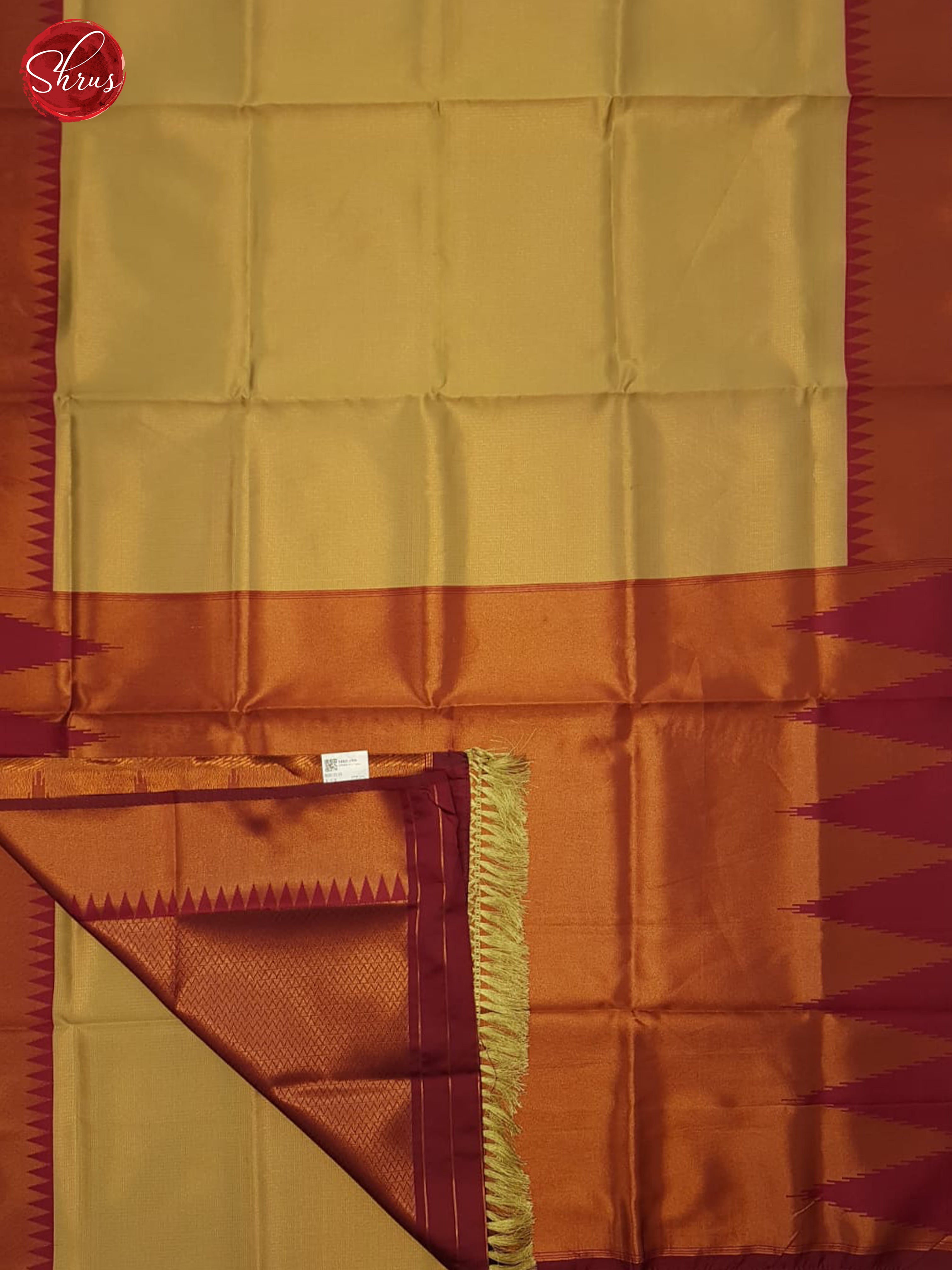 BJS13135 - Semi Kanchipuram Saree - Shop on ShrusEternity.com